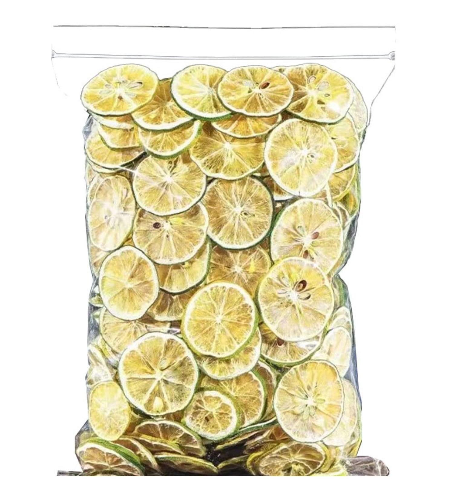 Dried Green Lemon 3.88oz Cold brewing tea Hot drink of green lemon fruit tea Dried fruit tea 110g - Buy Online on SooperMarket.com