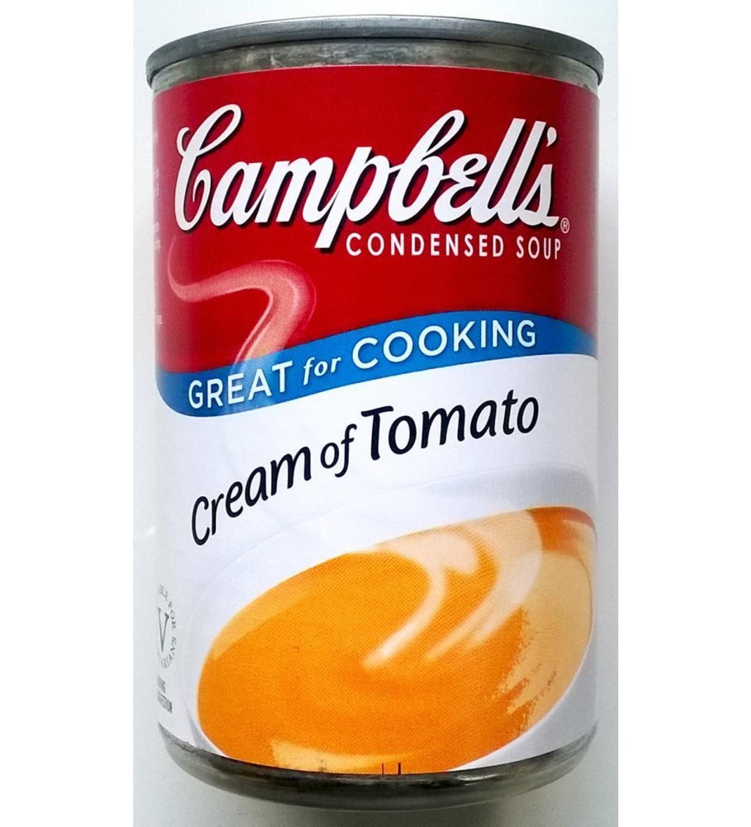Campbells Condensed Cream of Tomato Soup 295g