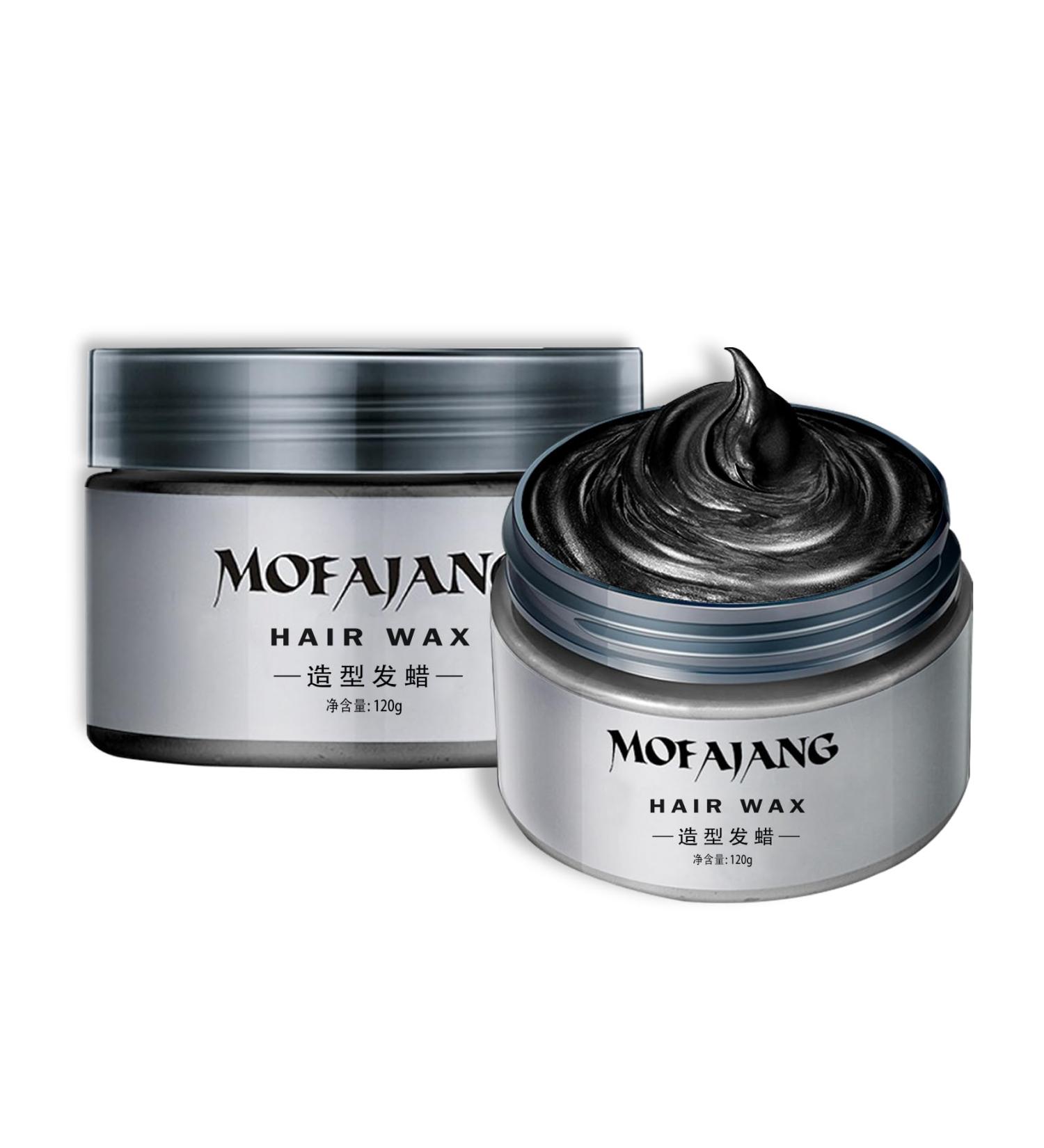 Black Hair Dye Wax - Temporary Washable Color for Parties Cosplay & Daily Use | All Day Hold & Easy Removal - Buy Online on SooperMarket.com