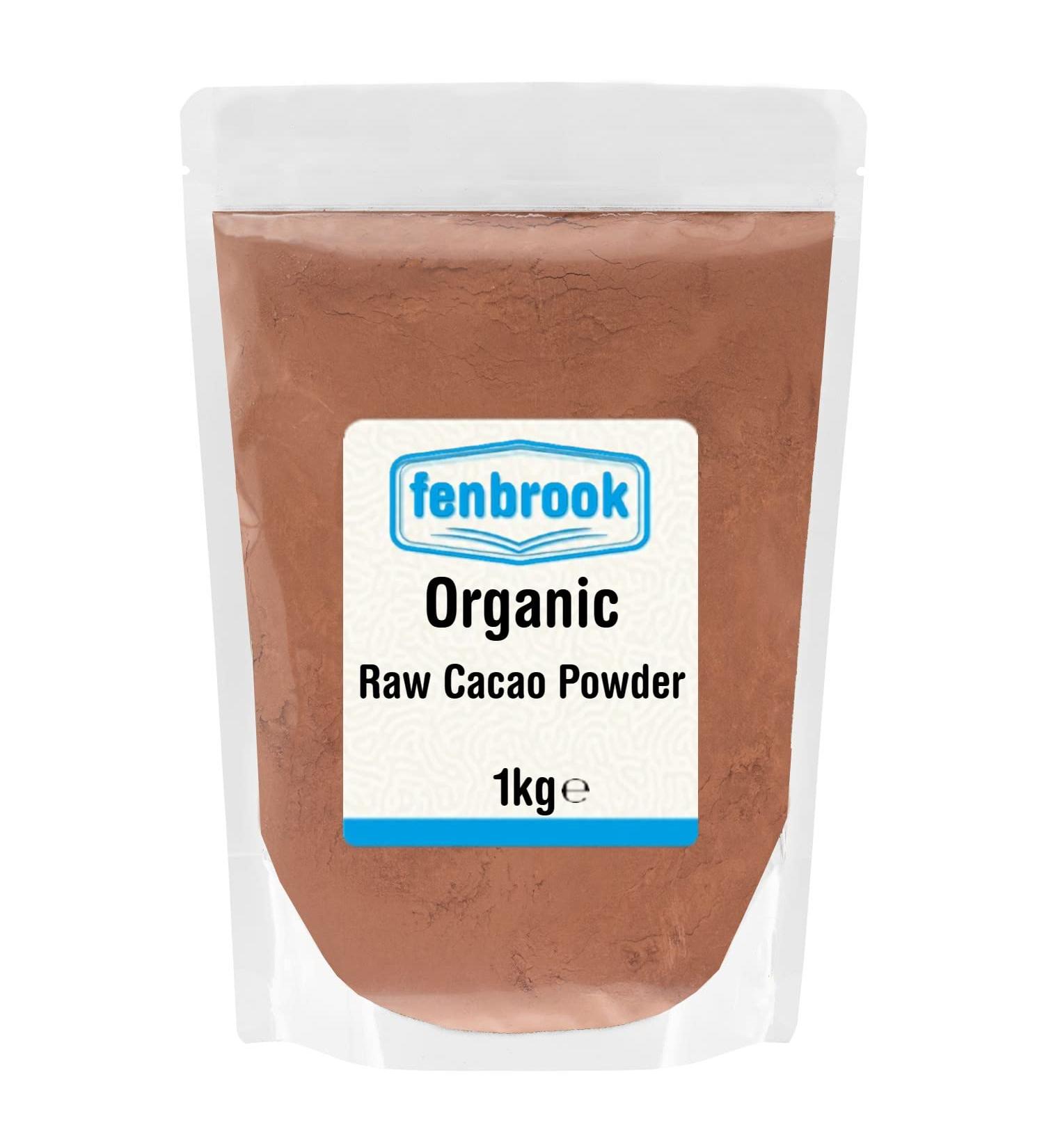 Organic Raw Cacao Powder 1kg | Certified Organic by Fenbrook Organic - Buy Online on SooperMarket.com