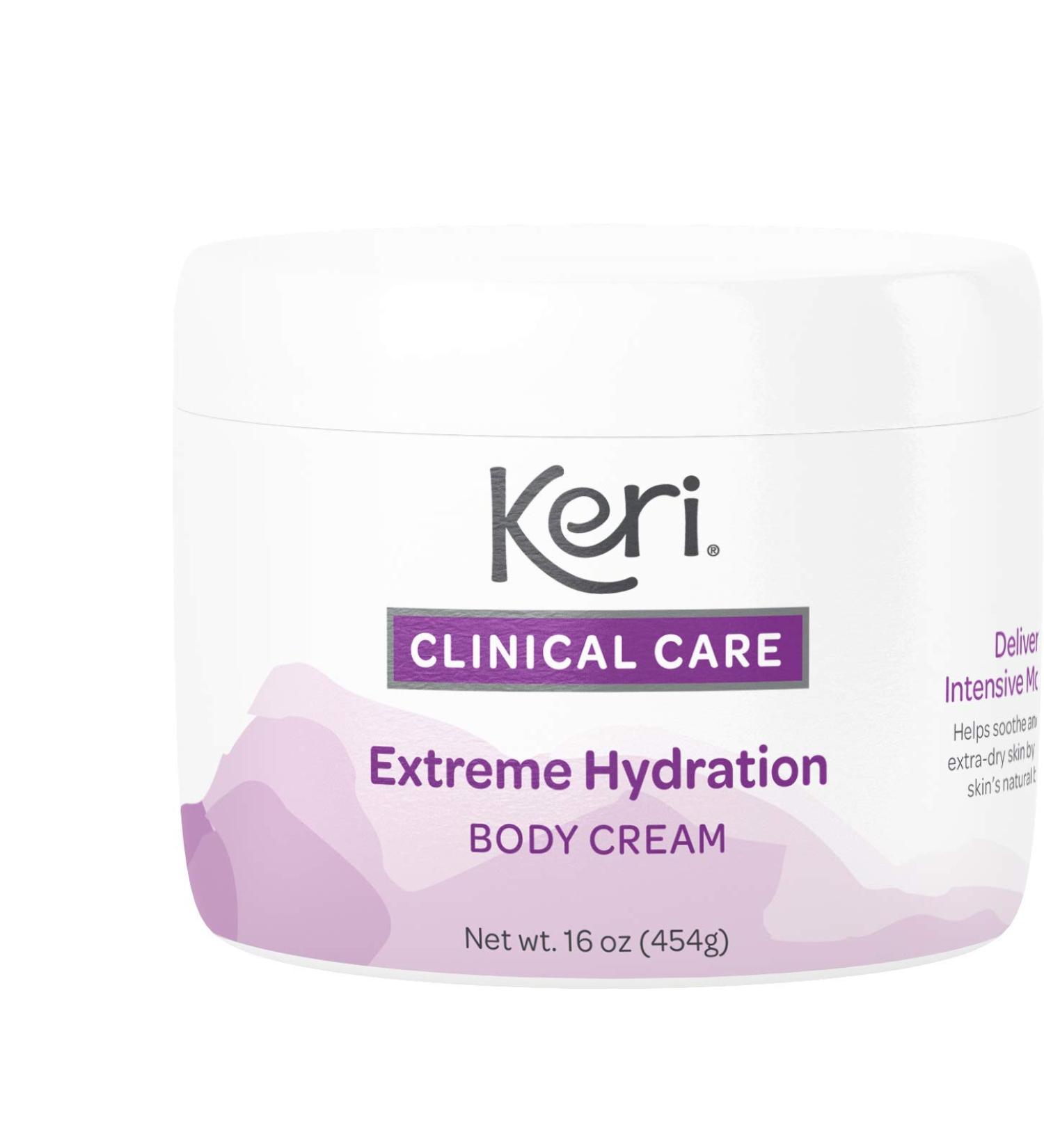 Keri Clinical Care Extreme Hydration Body Cream 16 Oz - 1 Pound Pack | Intense Moisturizing Formula - Buy Online on SooperMarket.com