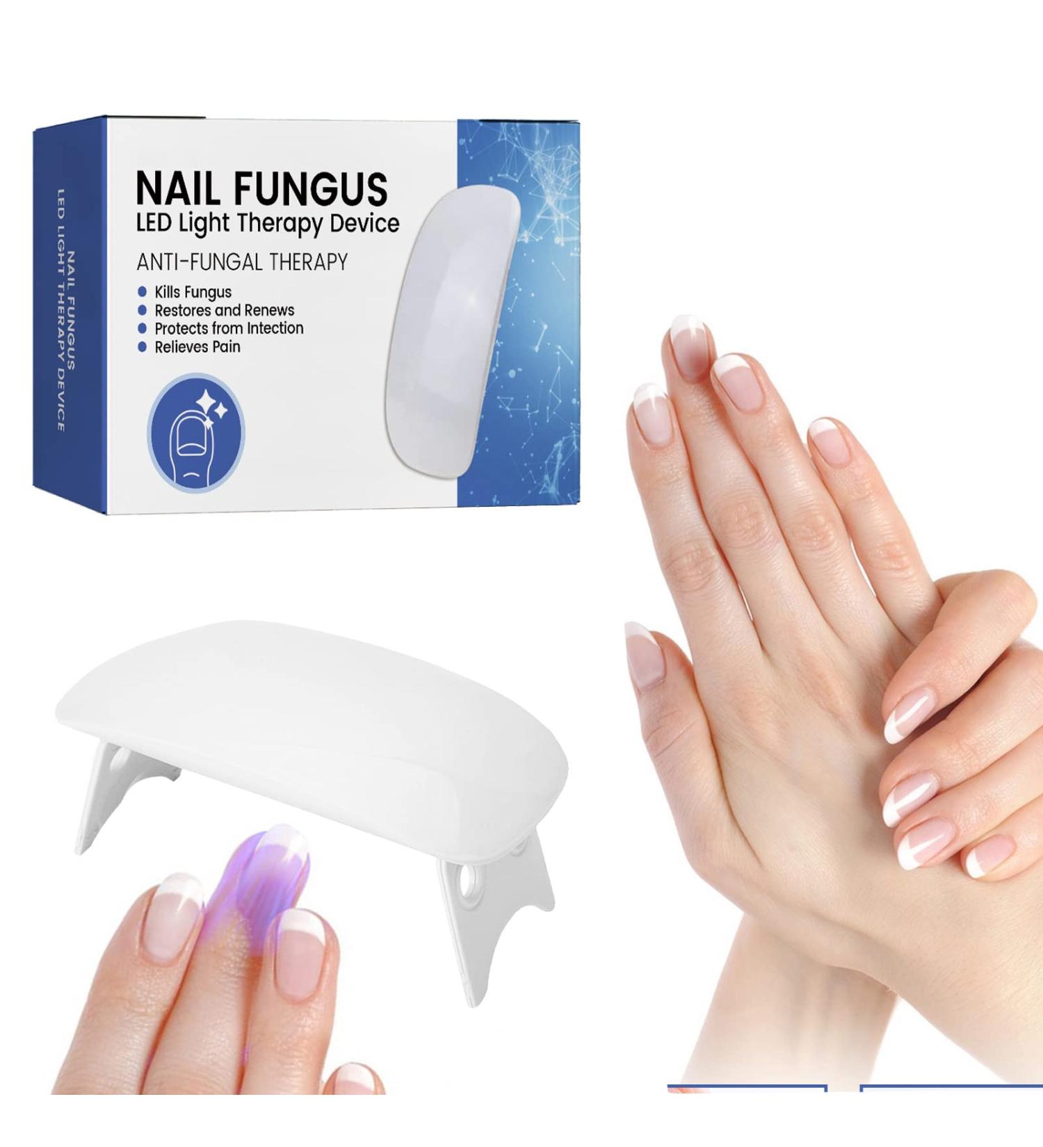 NailPro Nail Fungus LED Light Therapy Device Nail Fungus Laser Nail Fungus Treatment Home Use Nail-Fungus Remover for Toenail Fingernails & Onychomycosis (A01) - Buy Online on SooperMarket.com