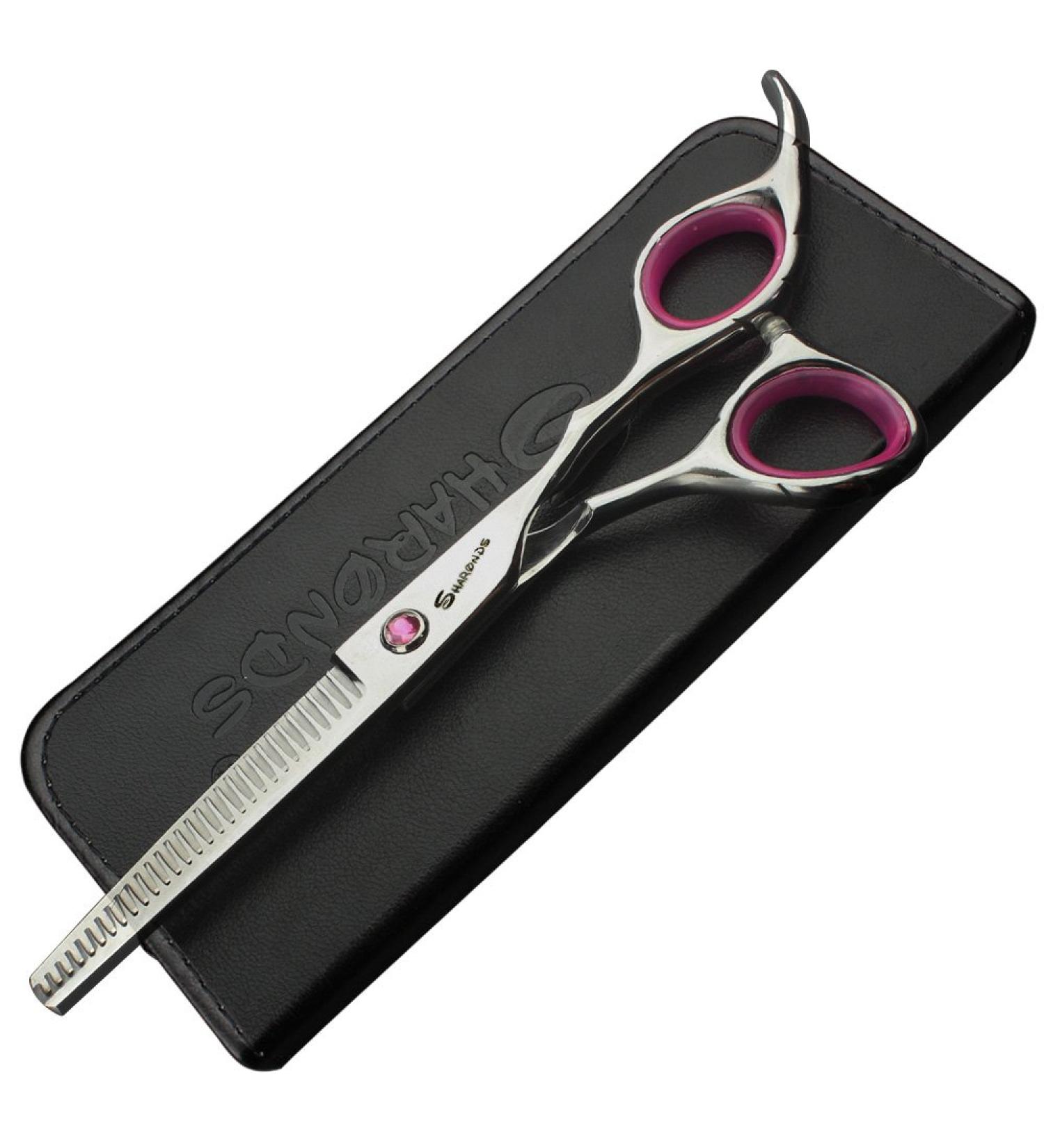 6 inch Children's Family Haircut Scissors 17.5 cm Safety Professional Hairdresser Hairstyle and Hair thinning (Thining Scissors)
