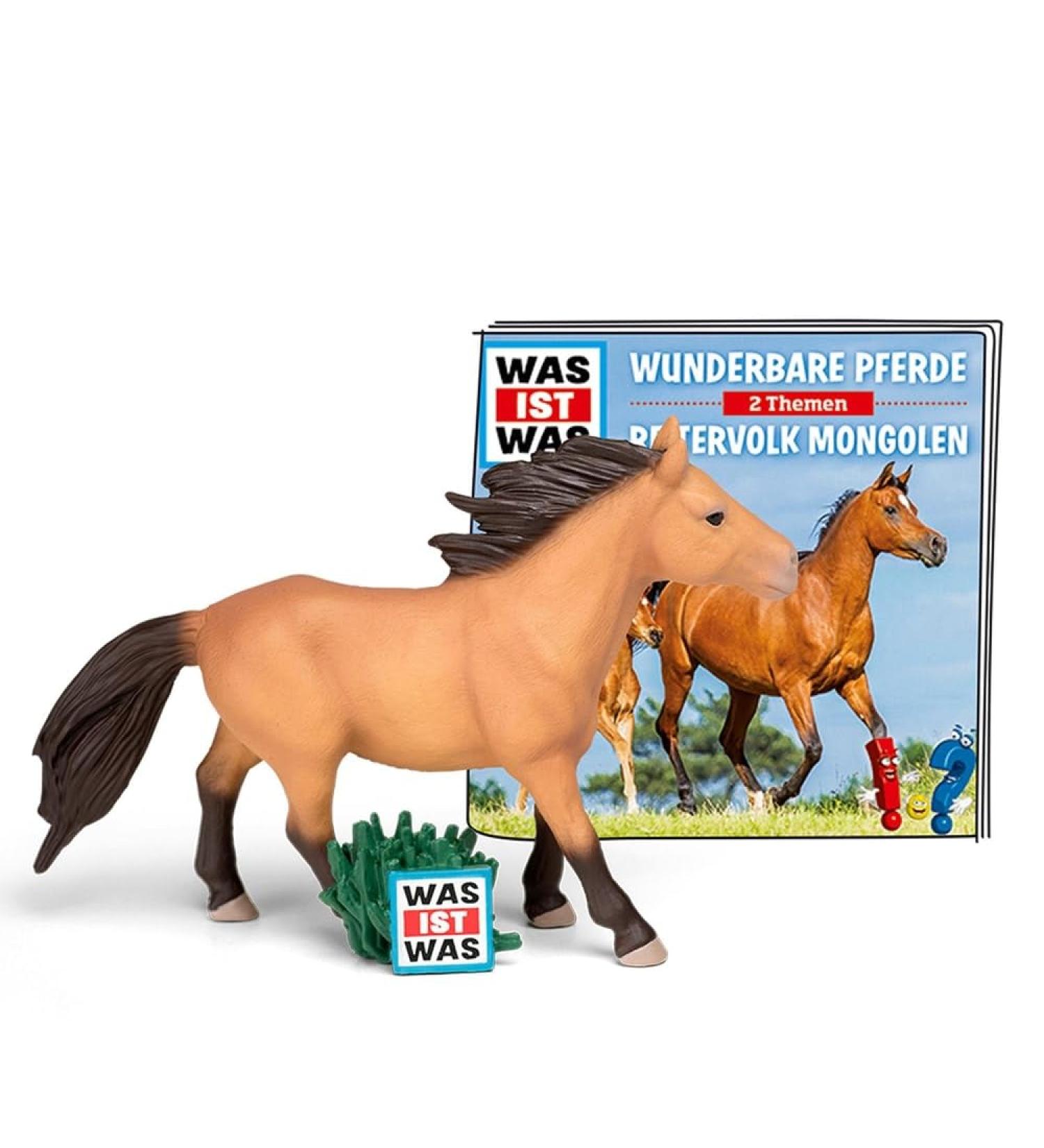 Tonies Hearing Characters for Toniebox - What is What: Wonderful Horses & Riding Folk Mongols | Kids' Radio Play (Ages 6+ 79 Minutes) - Buy Online on SooperMarket.com