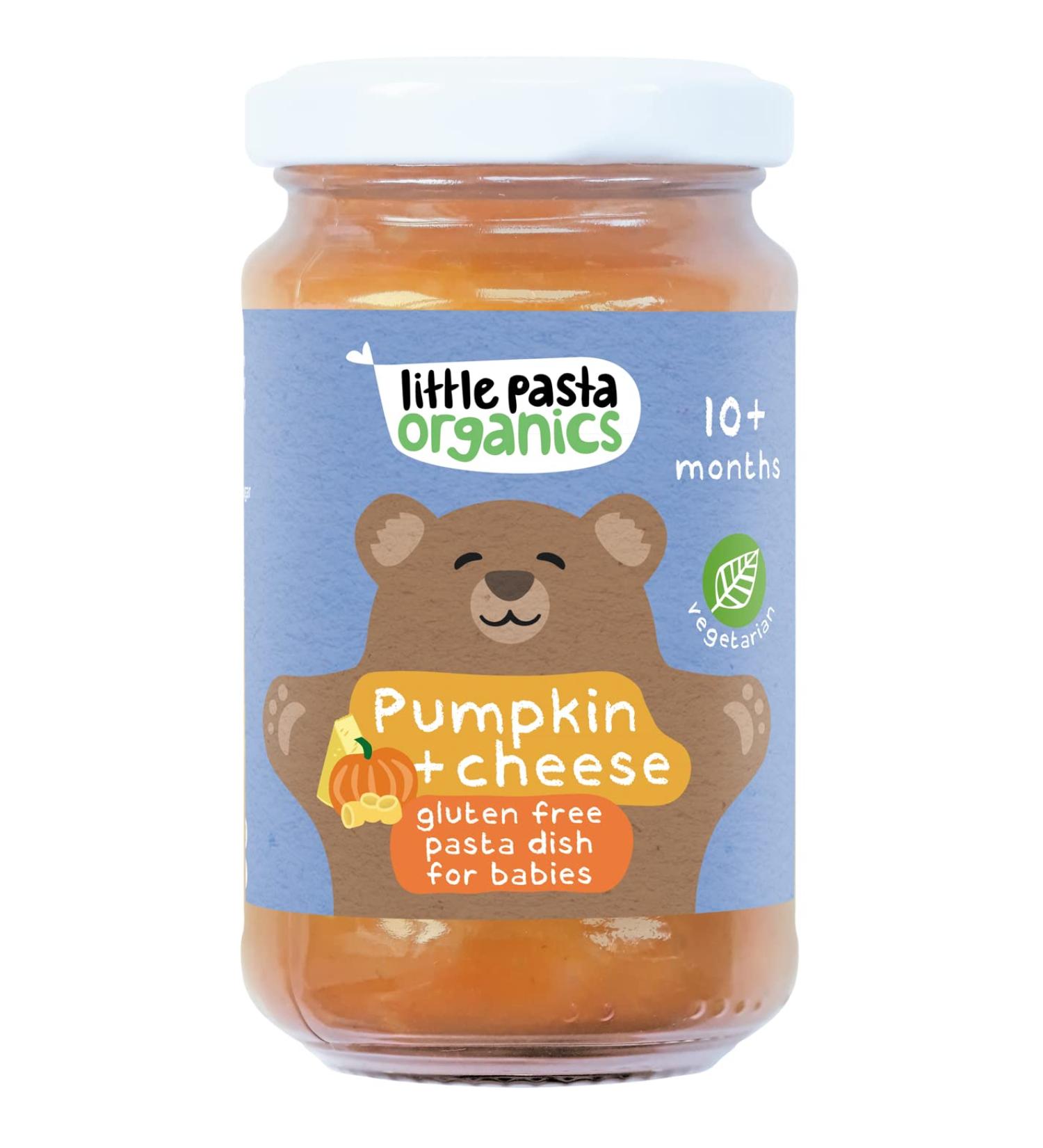 Little Pasta Organics Pumpkin & Cheese Gluten Free Pasta Baby Food - 180g - Buy Online on SooperMarket.com