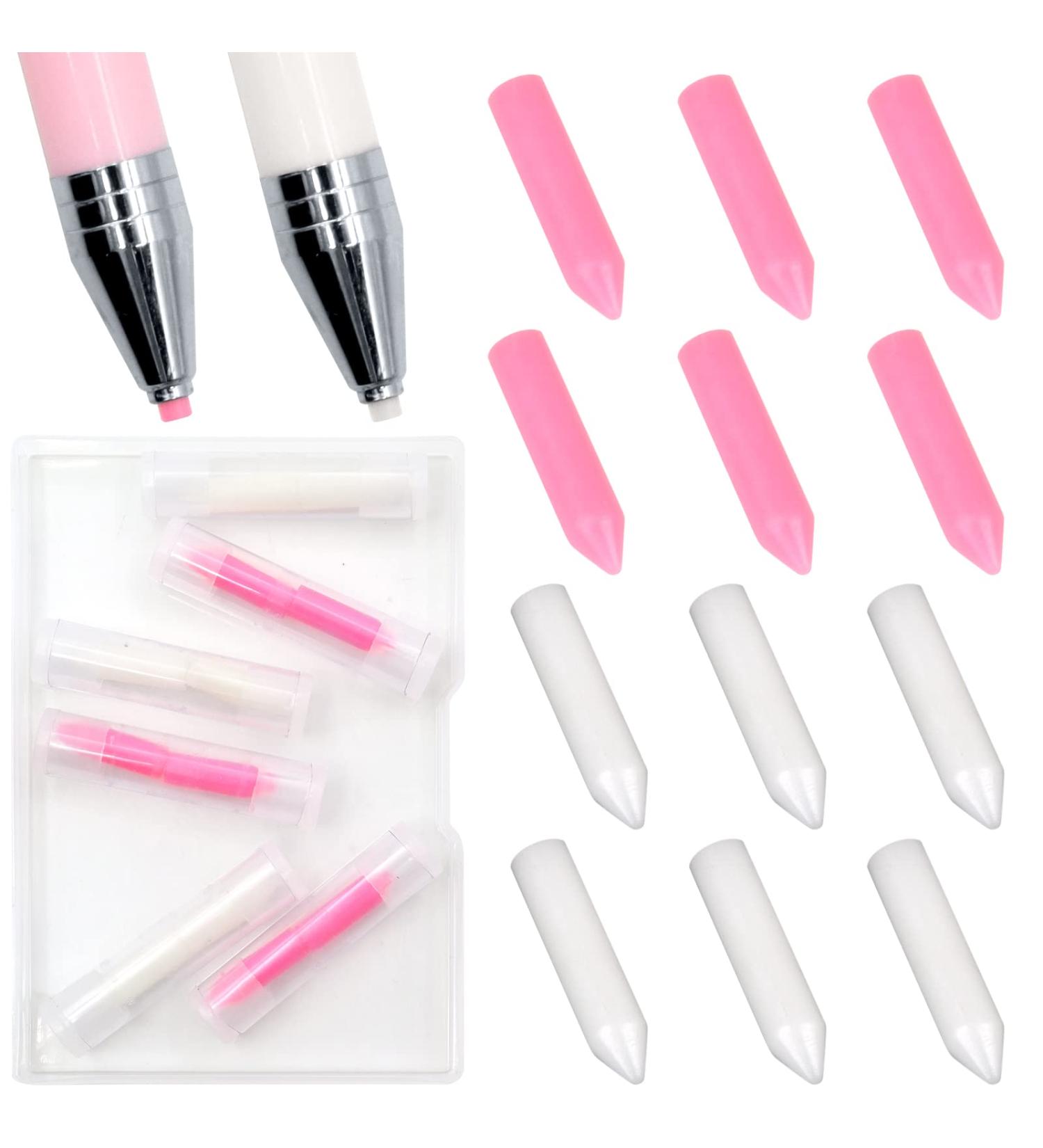 ZYNERY Diamond Painting Wax & Pen Replacement Kit - 12 PCS | 5D Diamond Art Accessories - Buy Online on SooperMarket.com