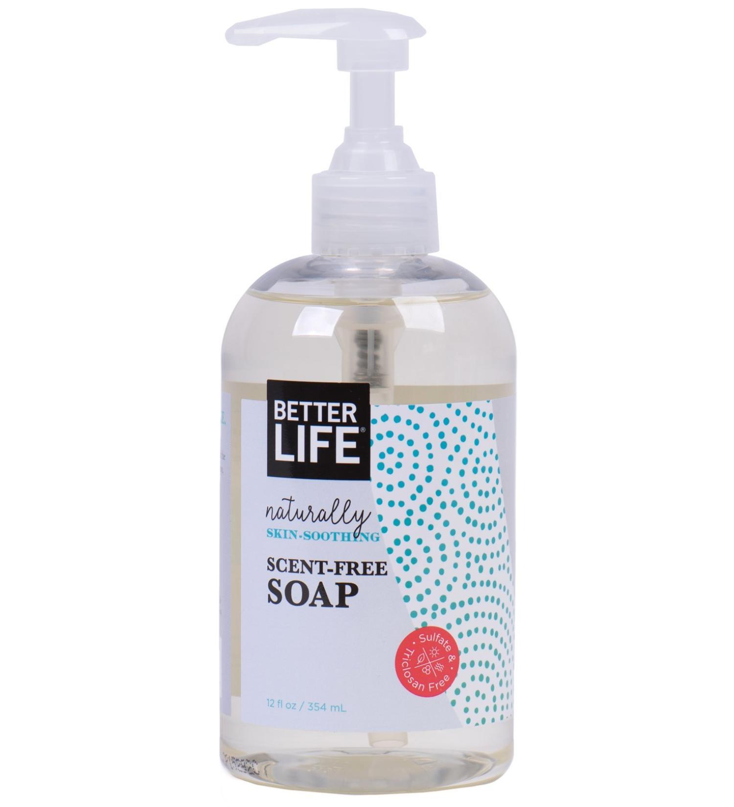 Better Life Unscented Natural Hand & Body Soap â€“ 12 oz | Eco-Friendly & Gentle Clean - Buy Online on SooperMarket.com