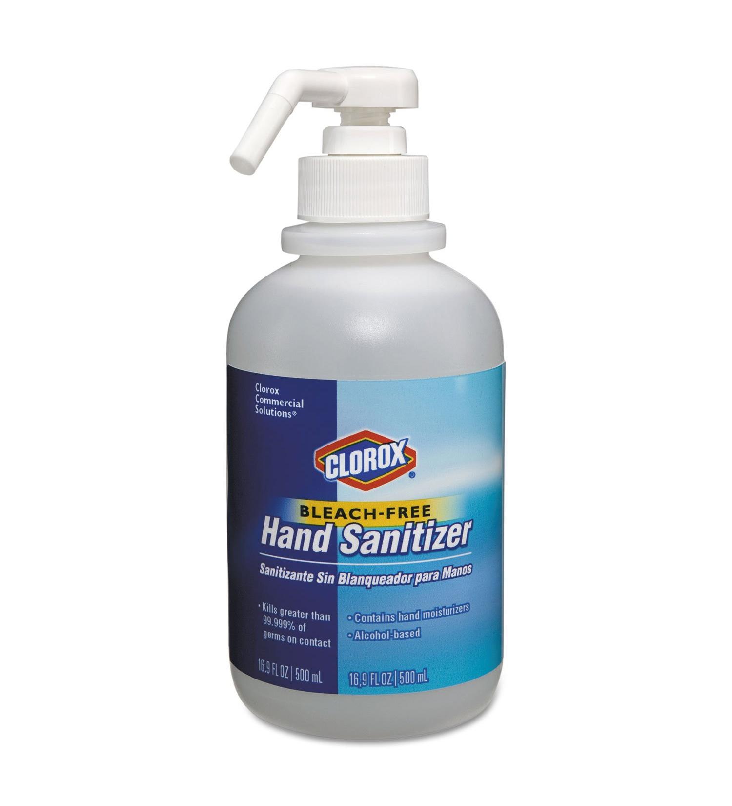 Clorox Commercial Solutions Hand Sanitizer Pump 16.9 oz | Professional Liquid Gel Hand Sanitizer - Buy Online on SooperMarket.com