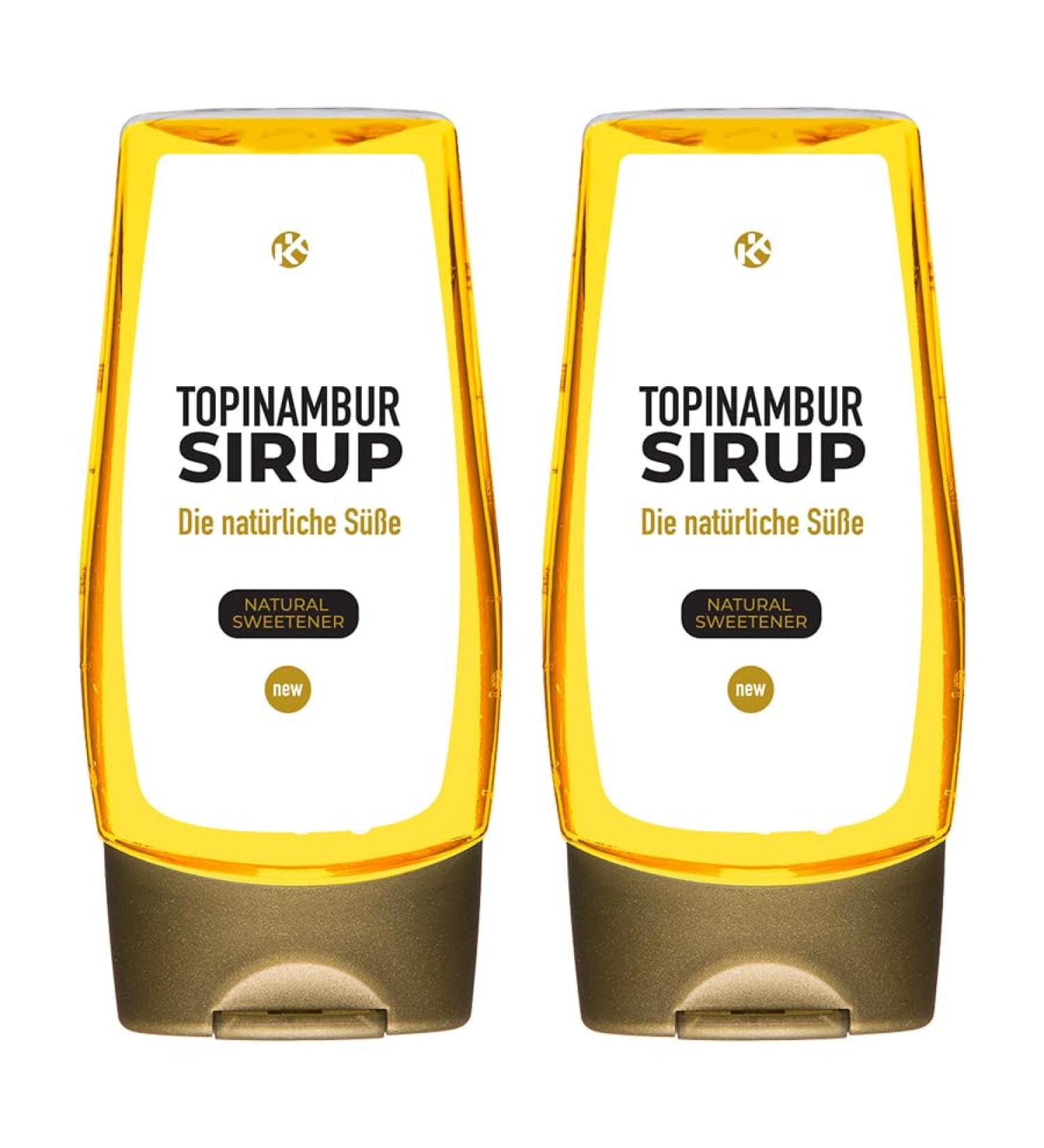 Buy Vegan Sugar-Free Syrup - 2 Bottles of 350g Jerrup | Low-Carb Sweetener for Breakfast - Ideal for Kids & Adults - Buy Online on SooperMarket.com