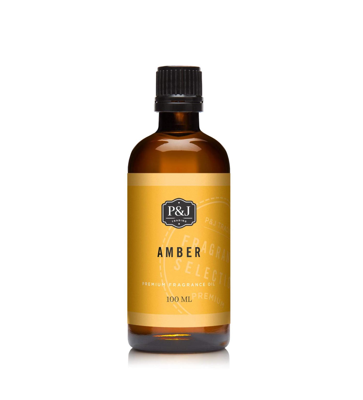 P&J Trading Amber Fragrance Oil for Candle Making  Soap Making  Slime  Diffusers  Home  and Crafts - 100ml