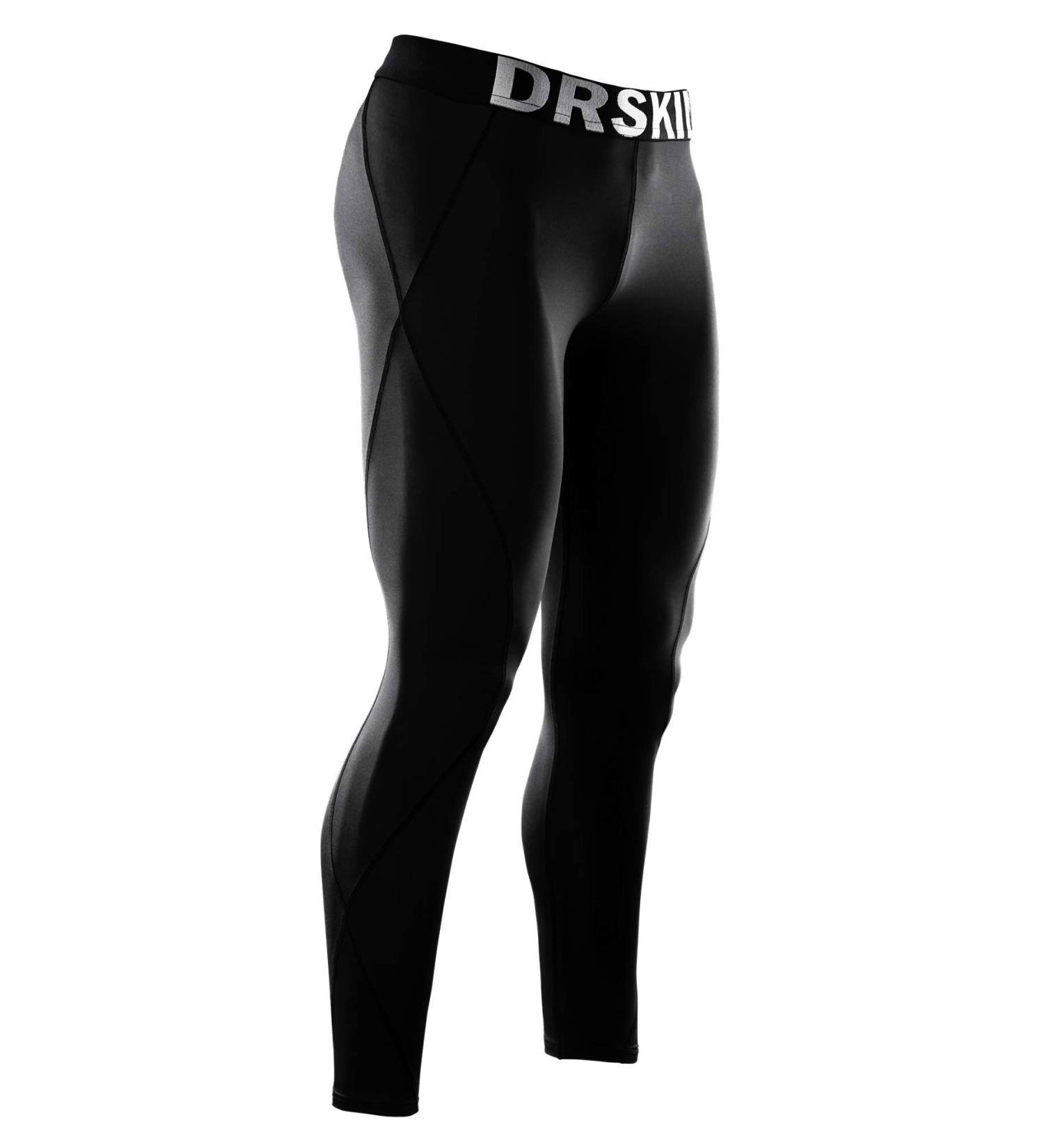 DRSKIN Men's Compression Pants Sports Tights Leggings - Black, Small - Buy Online on SooperMarket.com