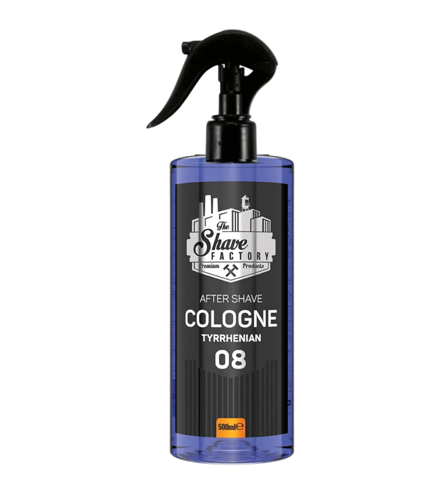 the shave factory Pump Spray After Shave Cologne - Aftershave Cologne Aftershave For Men (08 Tyrrhenian) - Buy Online on SooperMarket.com
