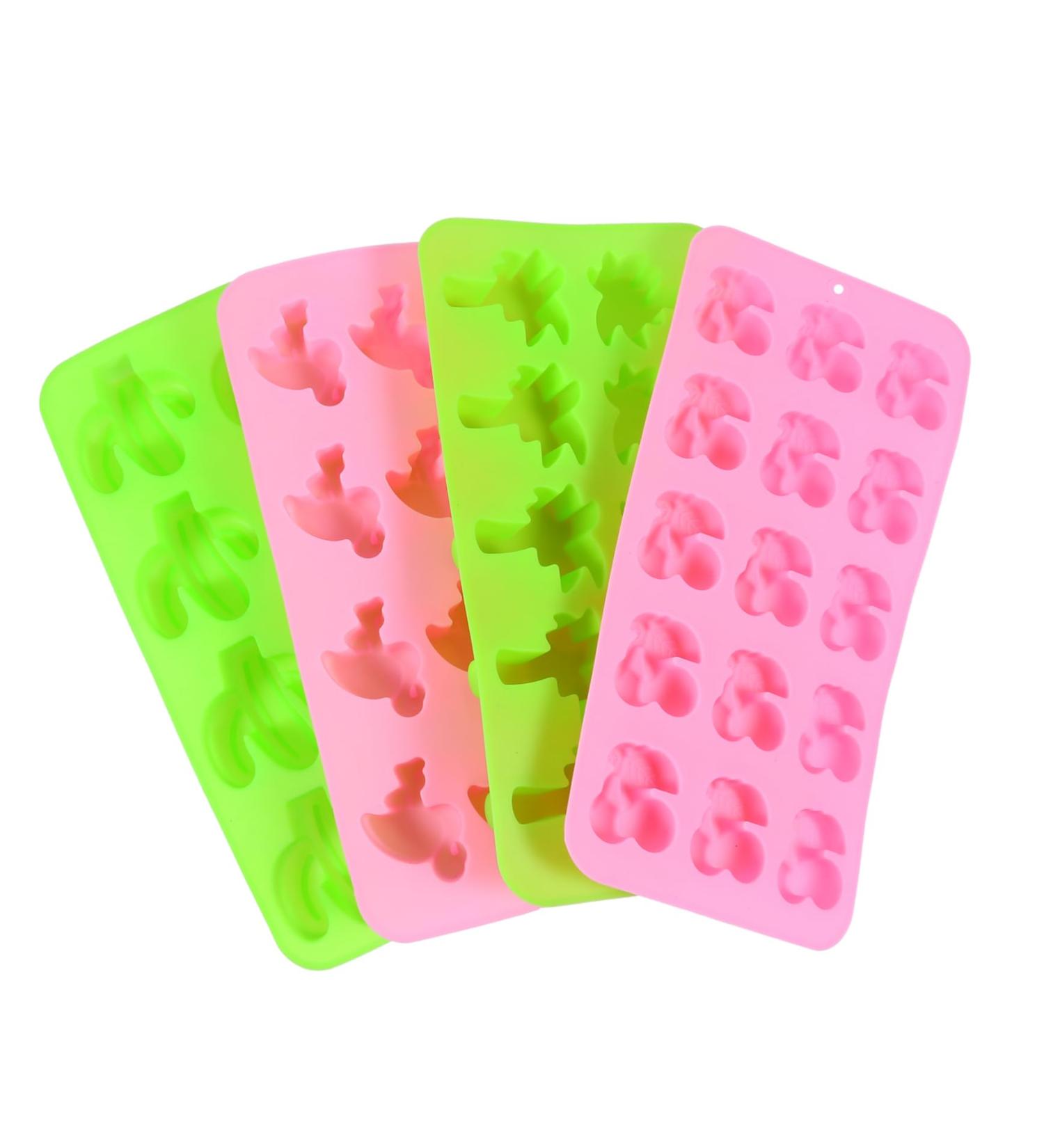 Ciieeo 4pcs Silicone Chocolate Mold Silicone Molds Baking Molds Cake Molds Coconut Tree Baking Supplies - Buy Online on SooperMarket.com