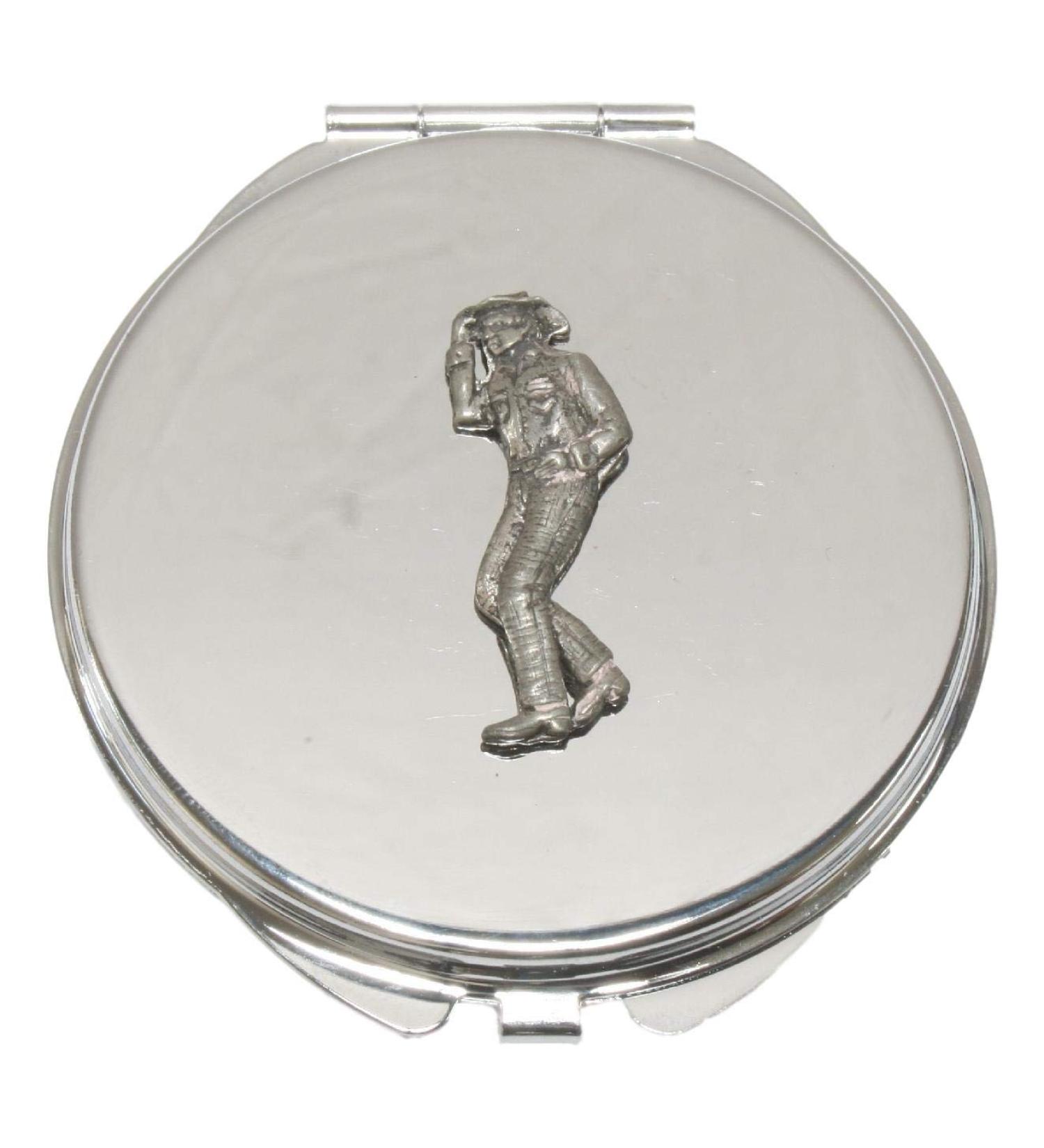 Cow Boy Compact Mirror Handbag Gift With Free Engraving 83 - Buy Online on SooperMarket.com