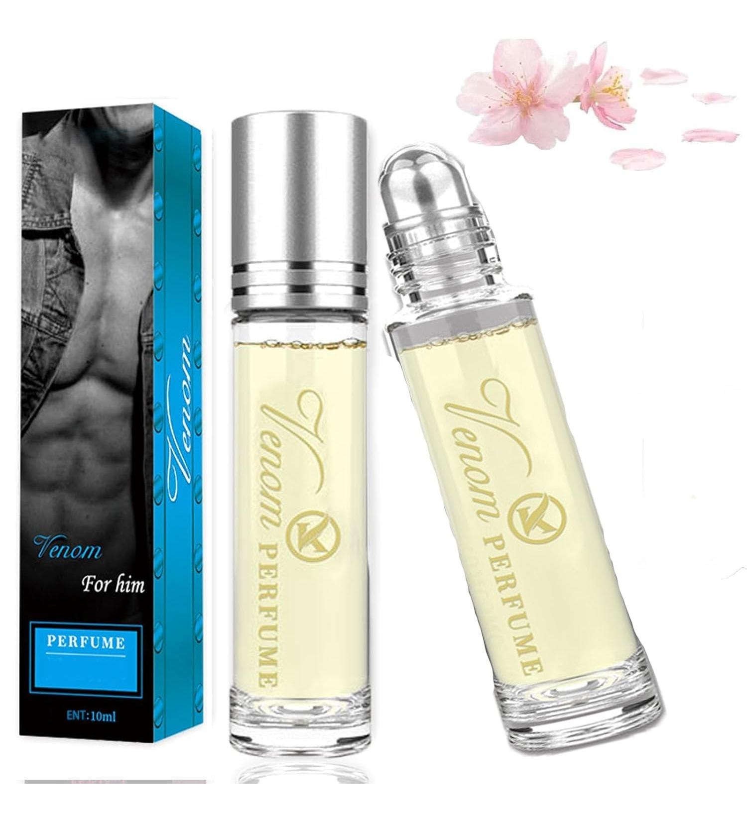 Pheromones Perfumes for Women Infused Essential Oil Perfume with Natural Floral Fragrances Enhance Scents Pheromones Light Perfume Travel Size Refreshing Long-Lasting Pheromones Cologne (2pc-B) - Buy Online on SooperMarket.com