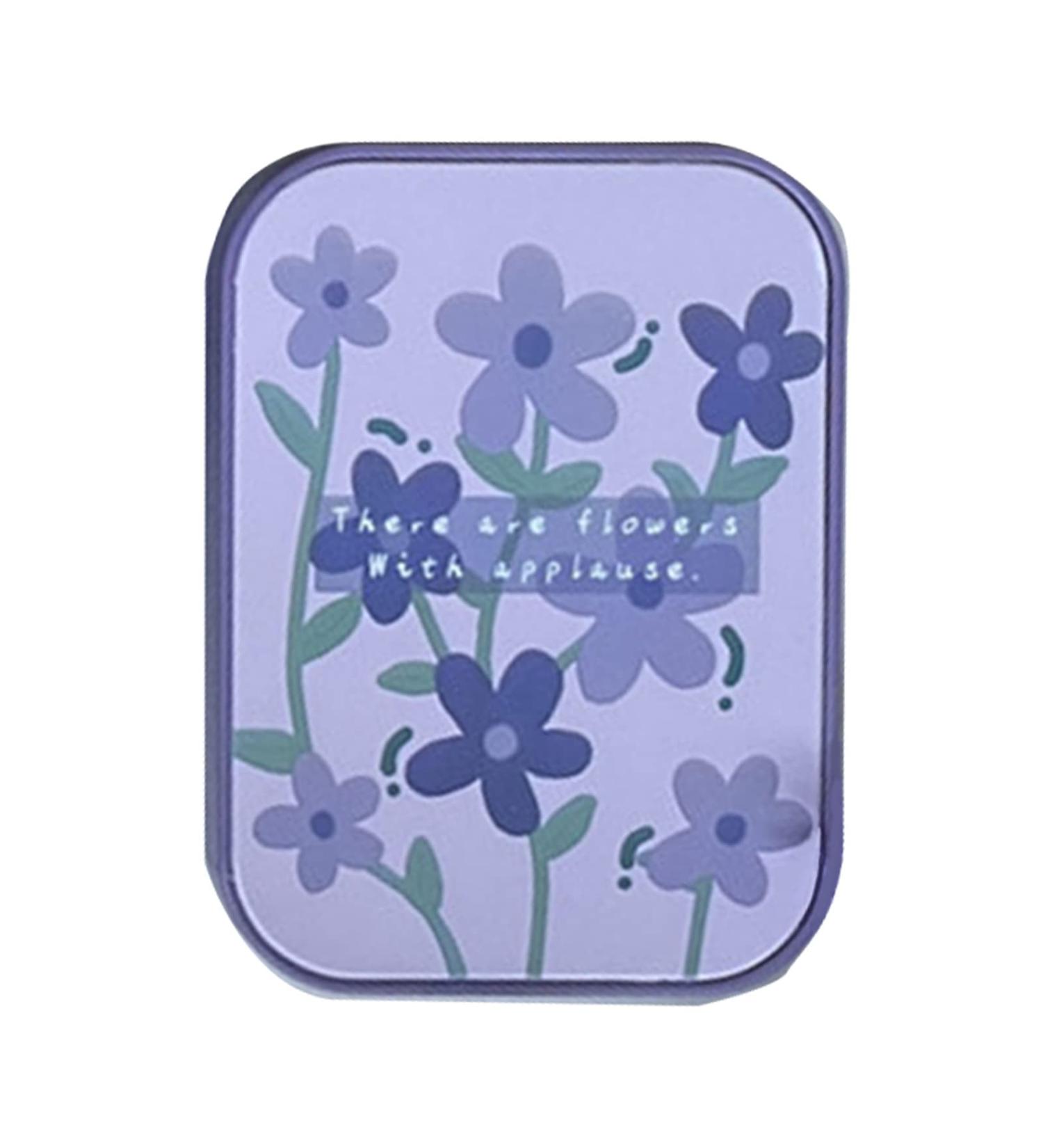 Asukohu Contact Lens Container Travel Set | Cute 5-Petal Design with Lens Remover Tool & Solution Bottle - Perfect for Daily Use - Buy Online on SooperMarket.com