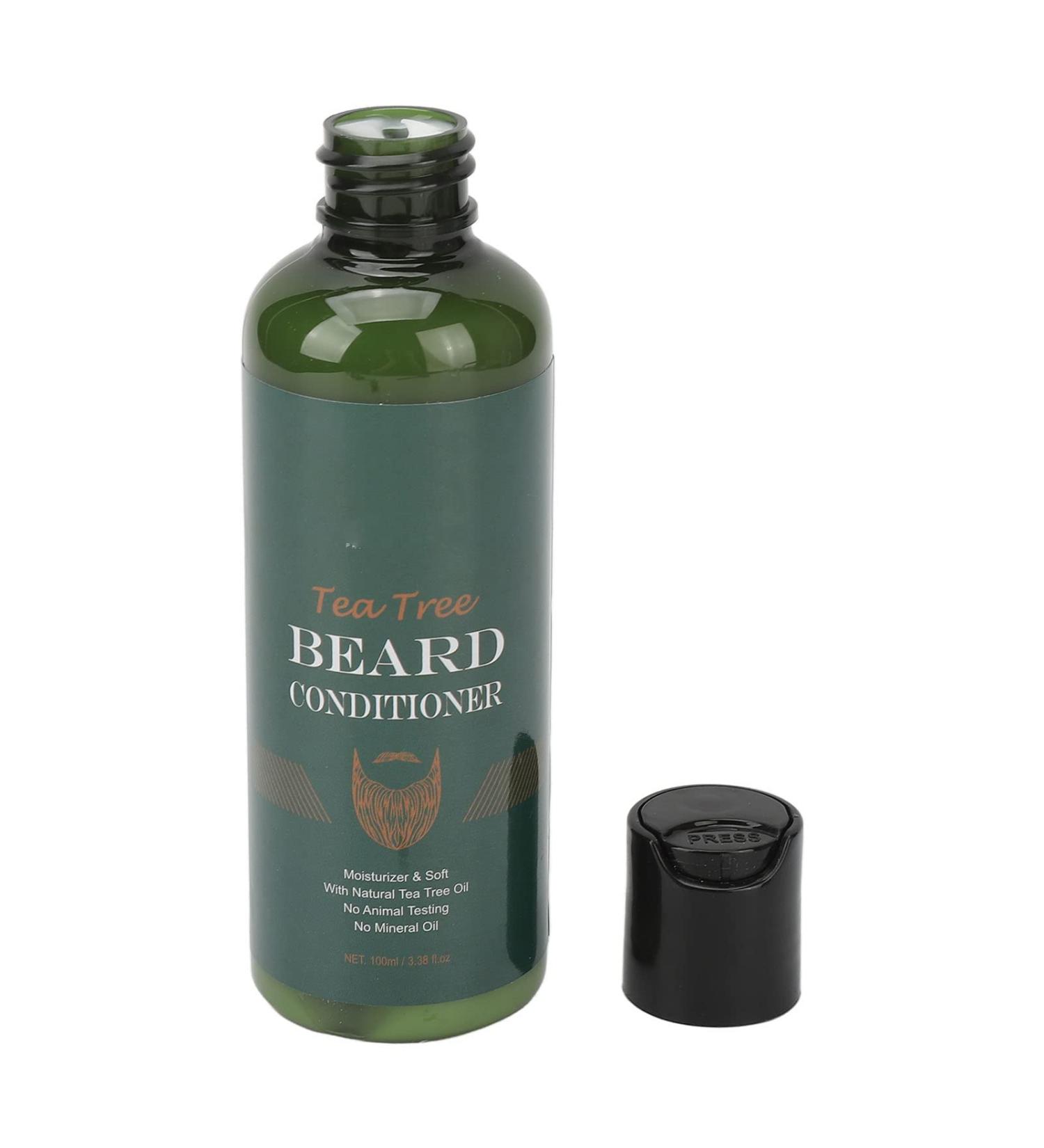 Jauarta 100 Ml Beard Conditioner - Nourishing & Moisturizing Tea Tree Mustache Softener for Strengthening Grooming - Buy Online on SooperMarket.com