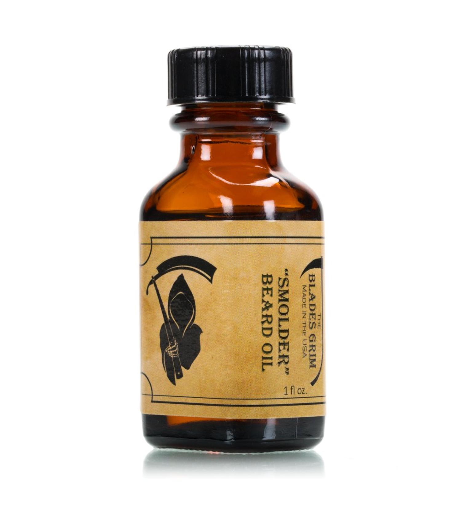 Smolder Beard Oil - By The Blades Grim - Buy Online on SooperMarket.com