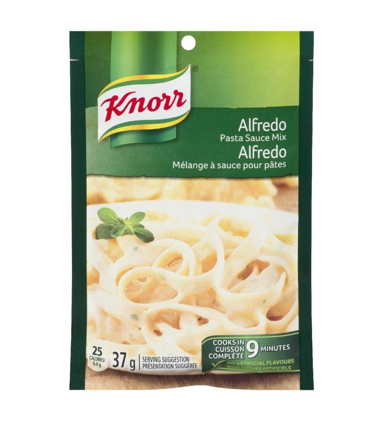Knorr Pasta Sauce Mix Alfredo 37g/1.3oz - Imported from Canada - Buy Online on SooperMarket.com