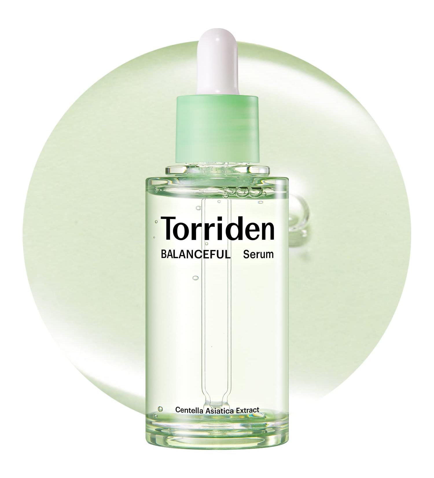 Torriden BALANCEFUL Cica Serum: Hydrating Essence with 5 Centella Asiatica Extracts for Oily, Combo, and Sensitive Skin - Buy Online on SooperMarket.com