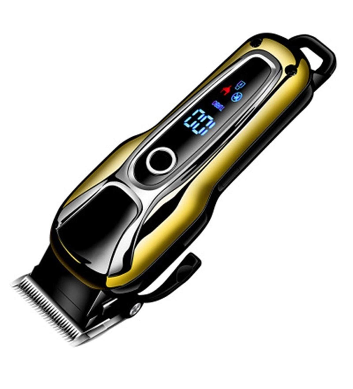 Professional Electric Hair Clipper for Men | LCD Trimmer & Shaver | International Shipping Available - Buy Online on SooperMarket.com
