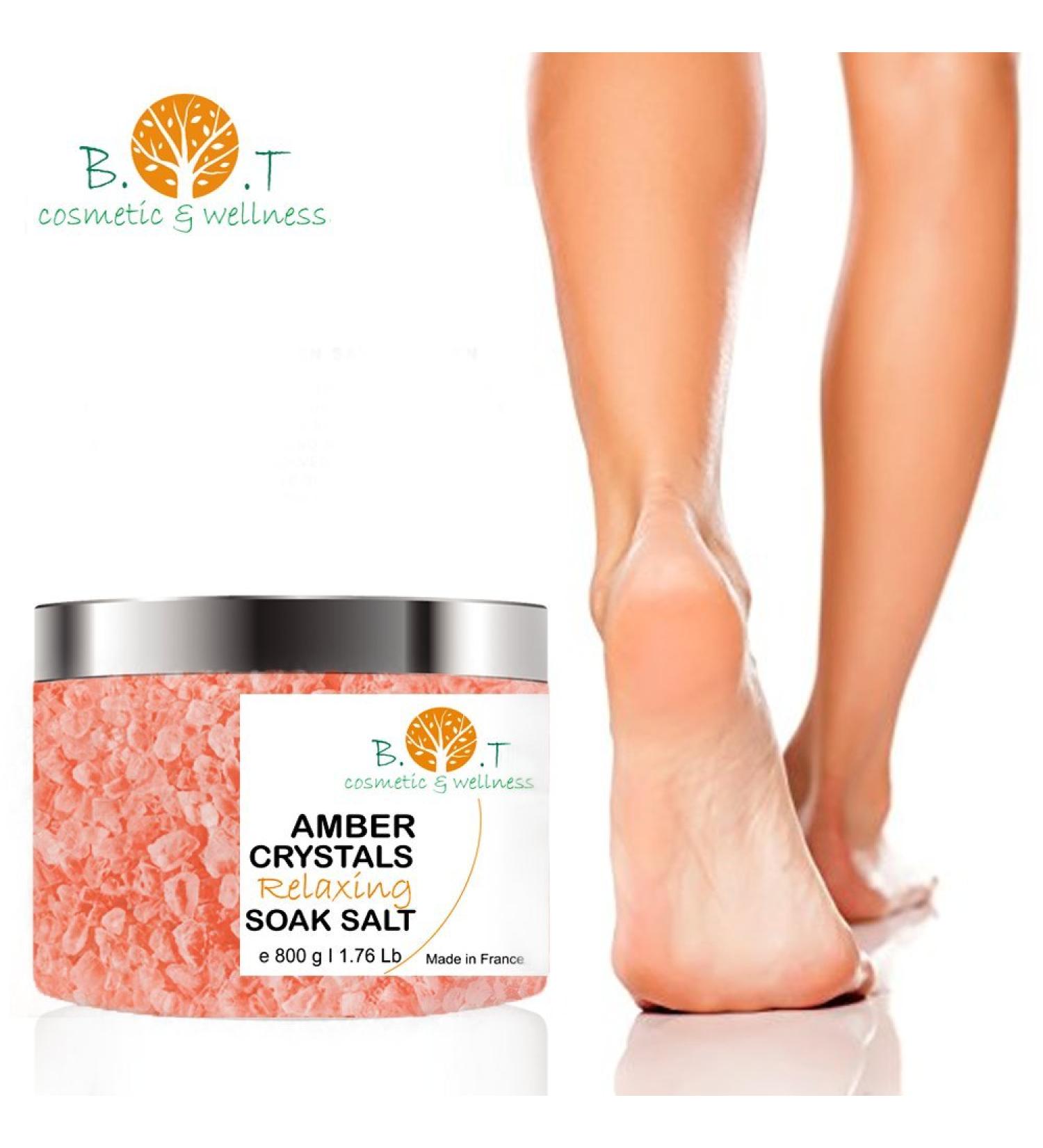 B.O.T Cosmetic & Wellness 800g Swimming Salt - Relaxing Dead Sea Formula for Detoxified Nourished Skin - Buy Online on SooperMarket.com