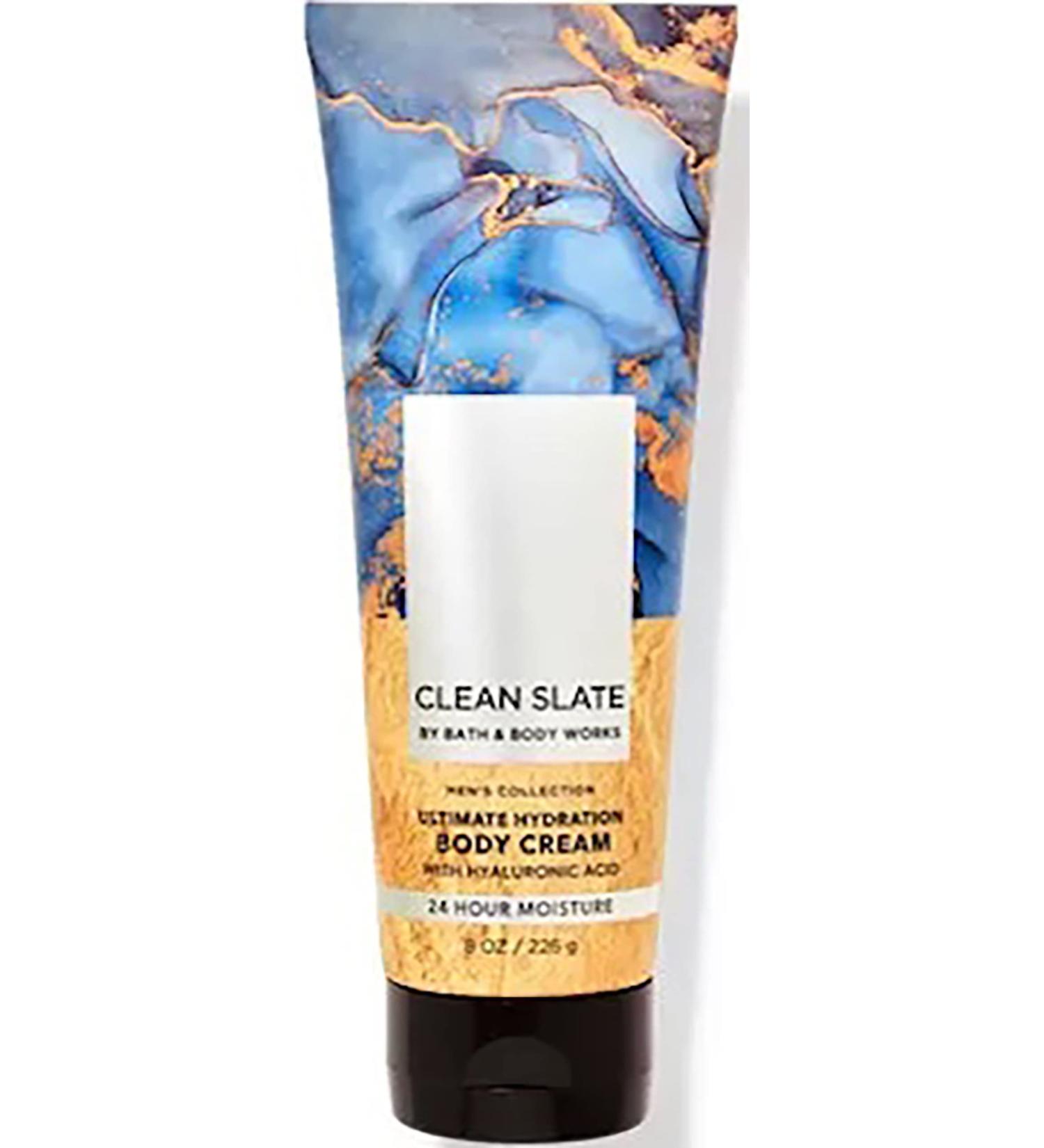 Bath & Body Works Bath and Body Works For Men Clean Slate Ultra Shea 8 Ounce Full Size (Clean Slate) 8 Fl Oz (Pack of 1)