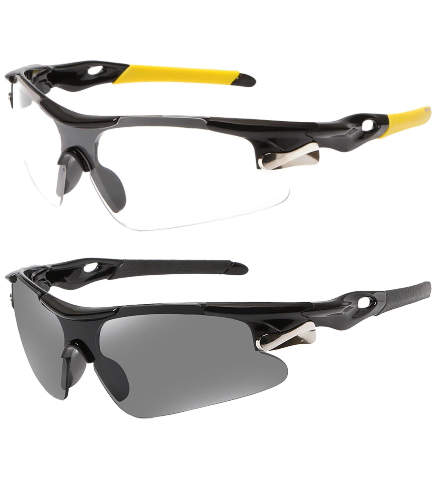 Buy BDSHUNBF Sports Sunglasses - UV400 Bicycle Glasses for Men | Windproof & Fast Perfect for Cycling & Outdoor Activities - Buy Online on SooperMarket.com