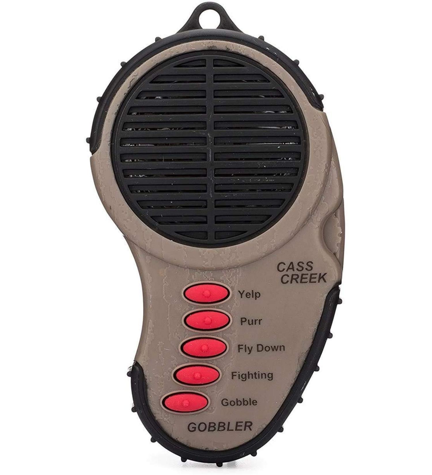 Cass Creek Spring Gobbler Handheld Electronic Game Call - 5 Turkey Calls | Authentic Recordings | 200 Yard Sound Projection - Buy Online on SooperMarket.com