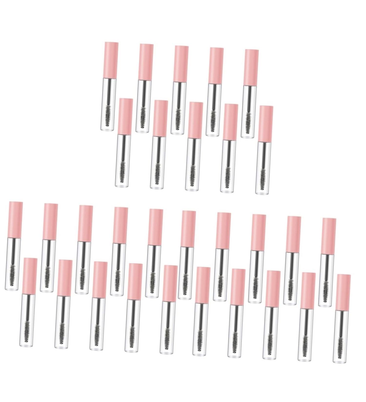 MUSISALY 30 Pcs Mascara Empty Tube Clear Lip Gloss Tubes Makeup Liquid Lipstick Bottle Wands DIY Plastic - Buy Online on SooperMarket.com