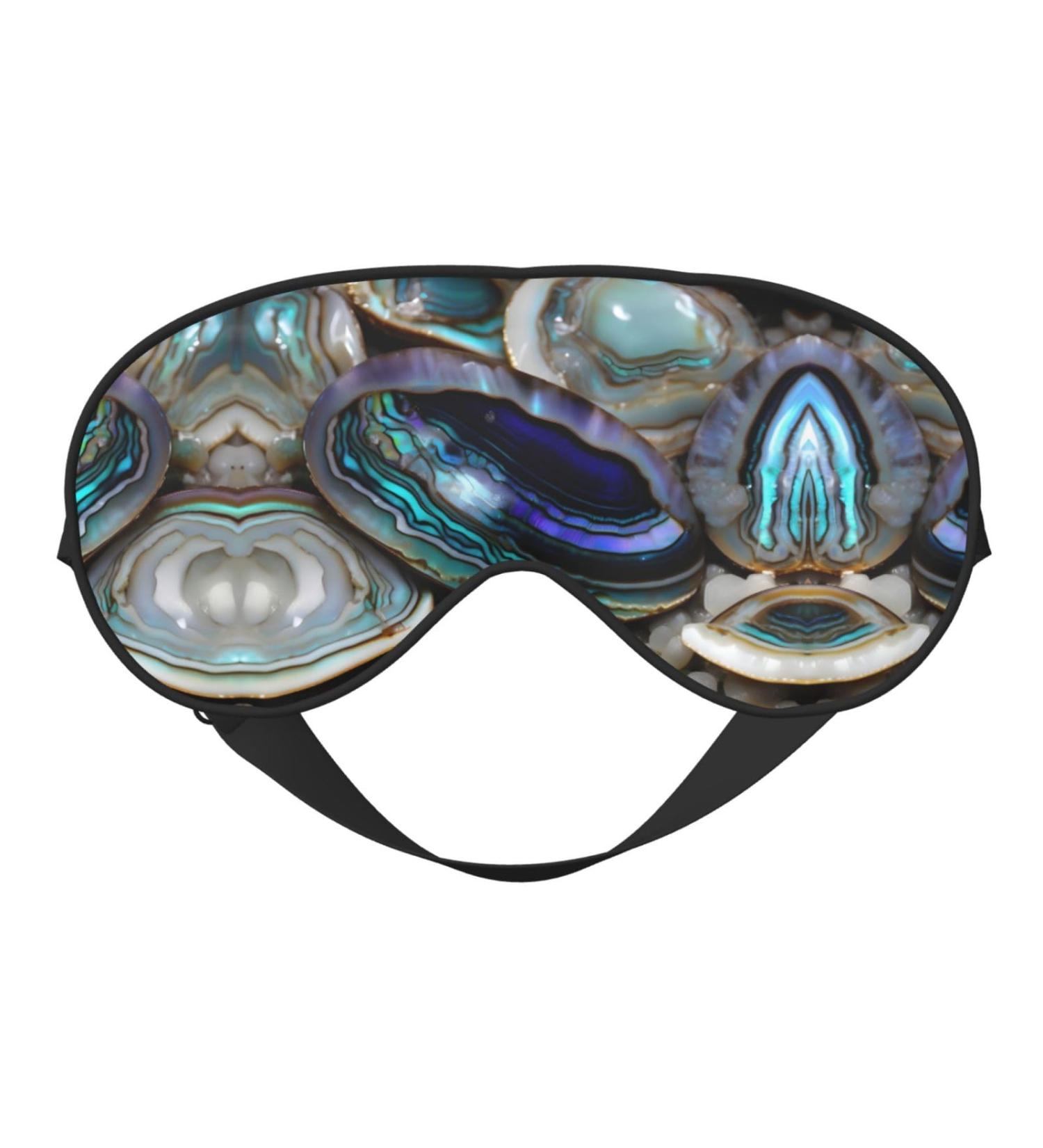 Buy Abalone Nacre Soft Sleep Eye Mask - Breathable Travel Eye Patch for Women | Relaxation & Comfort - Buy Online on SooperMarket.com