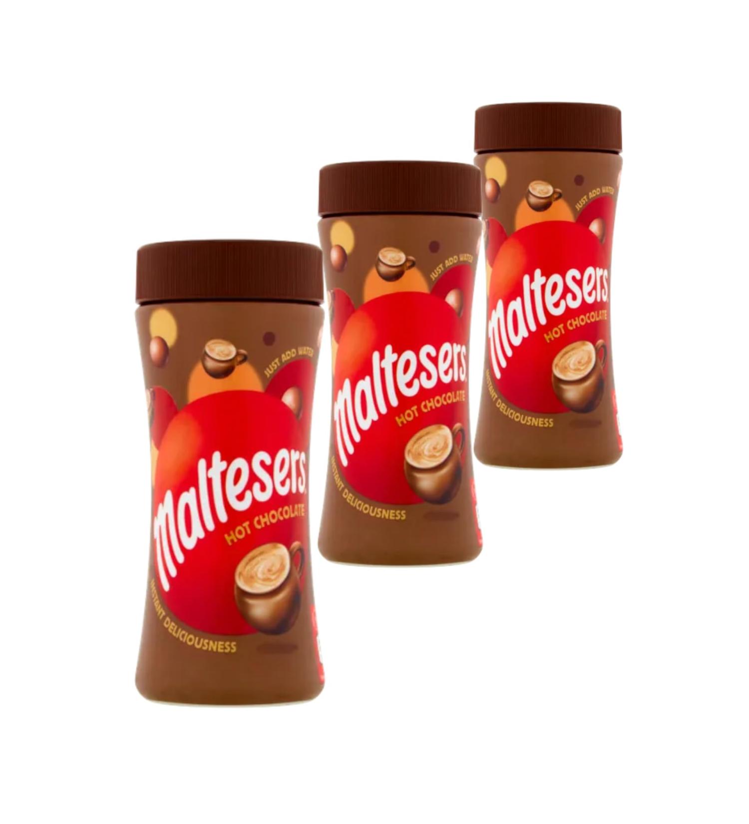 Maltesers Instant Hot Chocolate Drink - 3-Pack (3 x 225g) - Malty and Delicious Hot Cocoa Mix - Irresistible Malted Chocolate Treat Multipack - Buy Online on SooperMarket.com