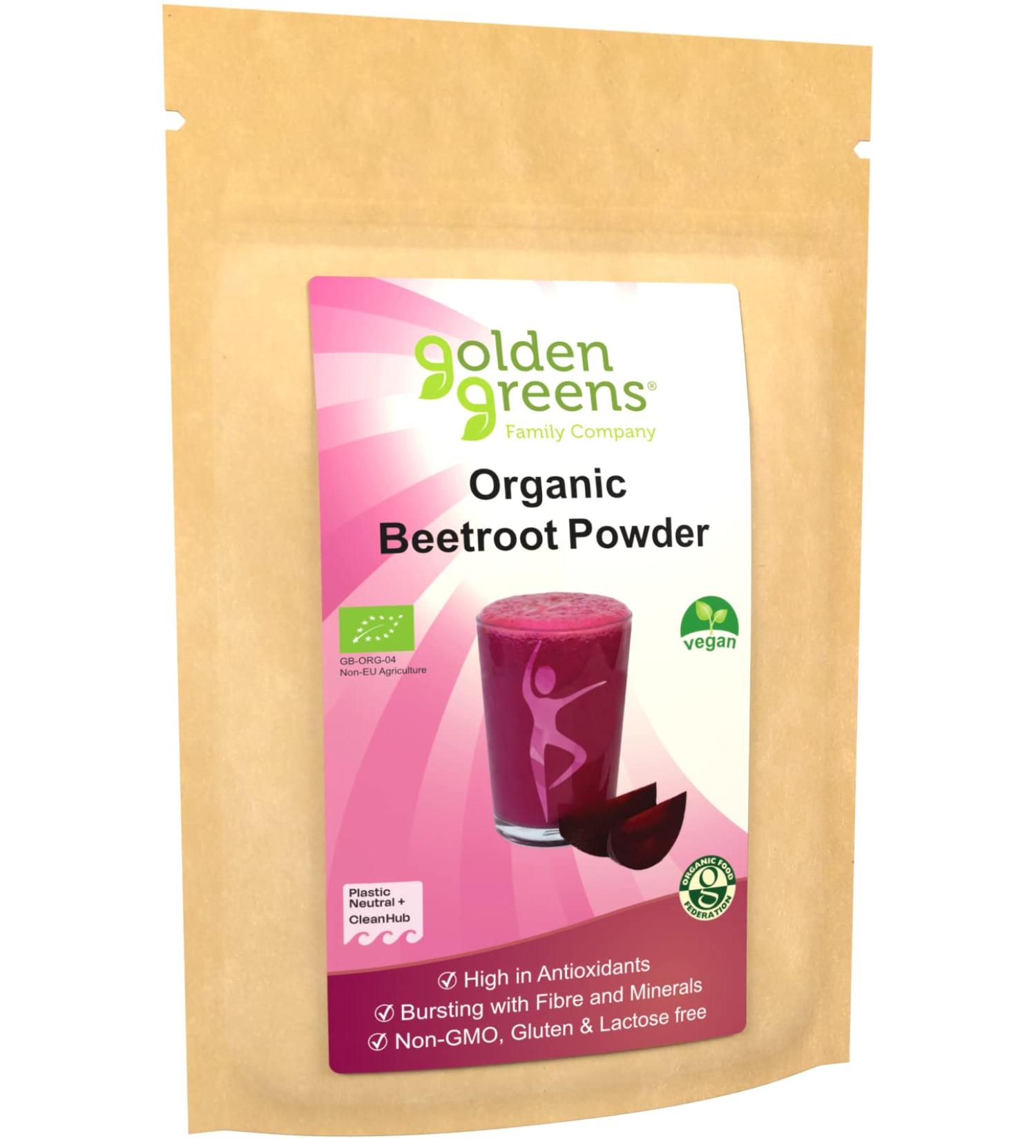 Golden Greens Organic Beetroot Powder 200g