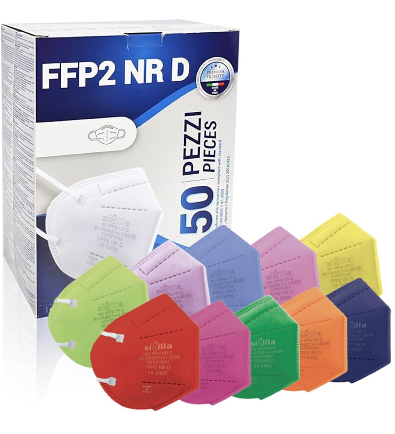 Buy Rotoform FFP2 Masks - 5-Layer Colorful Protection CE2233 Certified BFE 94% EN 149:2001+A1:2009 International Shipping Available - Buy Online on SooperMarket.com