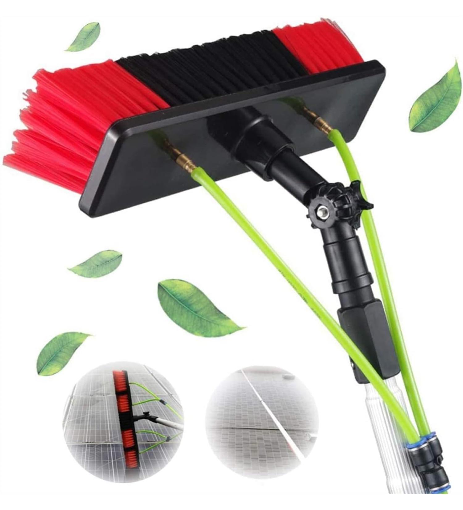 Window Cleaning Pole Water Fed Telescopic Brush Extendable Cleaner Conservatory Roof Cleaning Tools for Photovoltaic Panel Cleaning Trucks Windows Brush Head (Color : 8m/26.24ft Size : 30Cm Brus 8m/26.24ft 50Cm Brush Head - Buy Online on SooperMarket.com