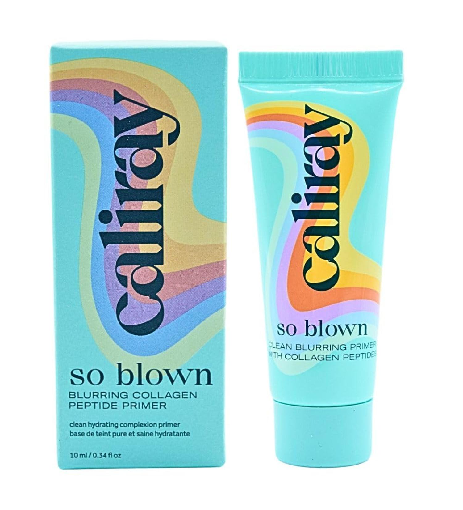Caliray Mini So Blown Blurring & Hydrating Primer - Collagen Peptide & Niacinamide | 0.34 oz | International Shipping Available - Buy Online on SooperMarket.com
