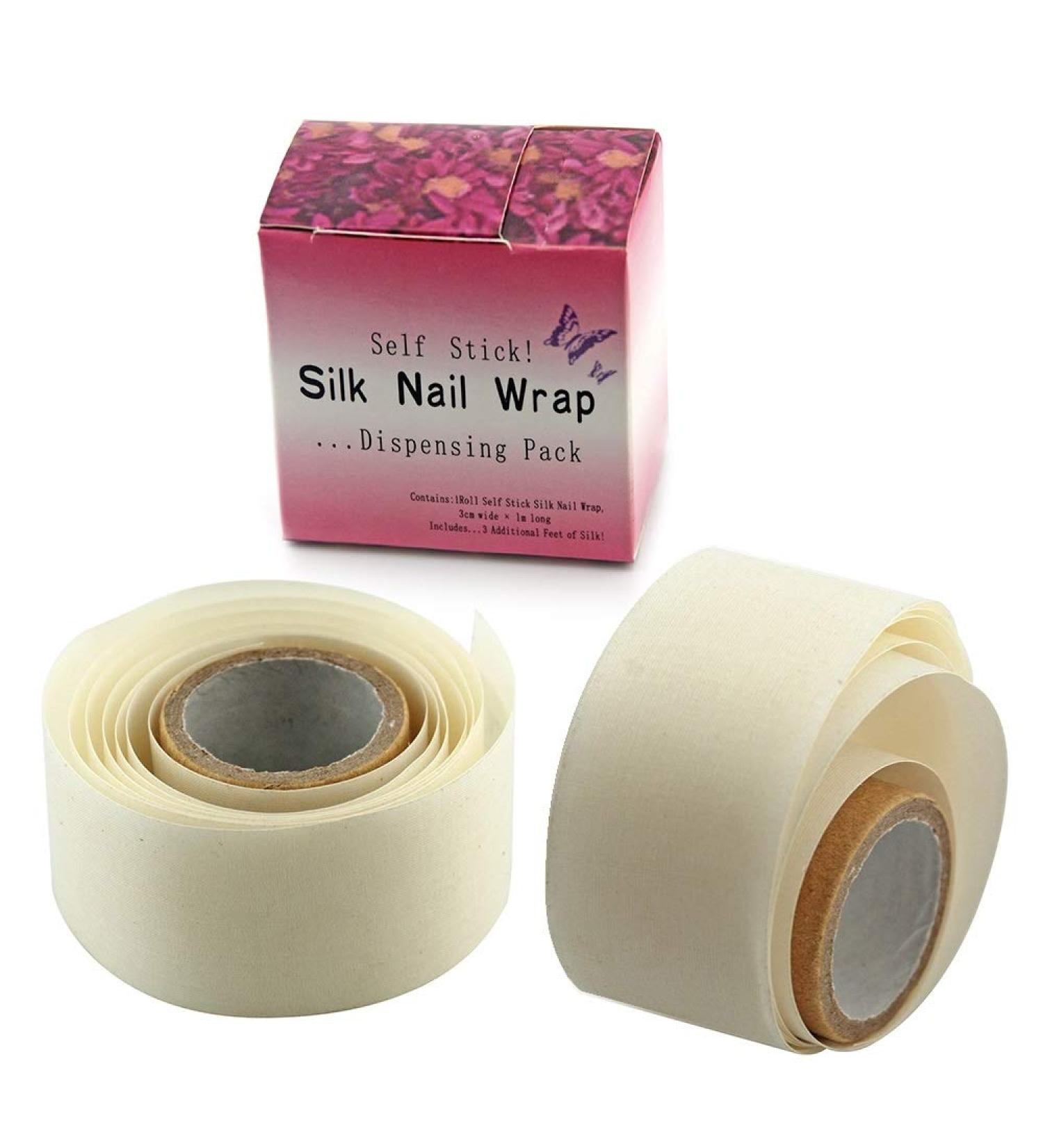 Buy Silk Nail Wraps - Self-Adhesive Nail Protection & Gel Extension Tool - 1 Roll for Perfect Nail Art - Buy Online on SooperMarket.com