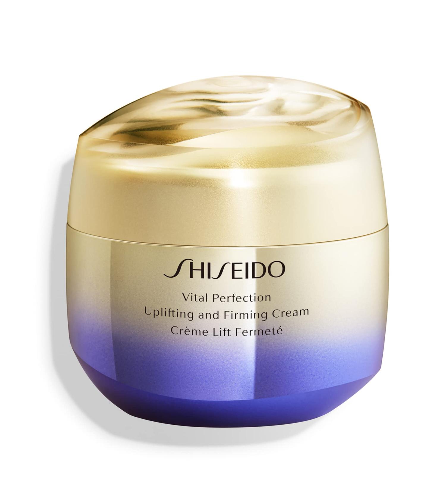 Shiseido Vital Perfection Uplifting and Firming Cream - Anti-Aging Moisturizer for Normal to Dry Skin - Visibly Lifts & Firms 2.5 Fl Oz (Pack of 1)