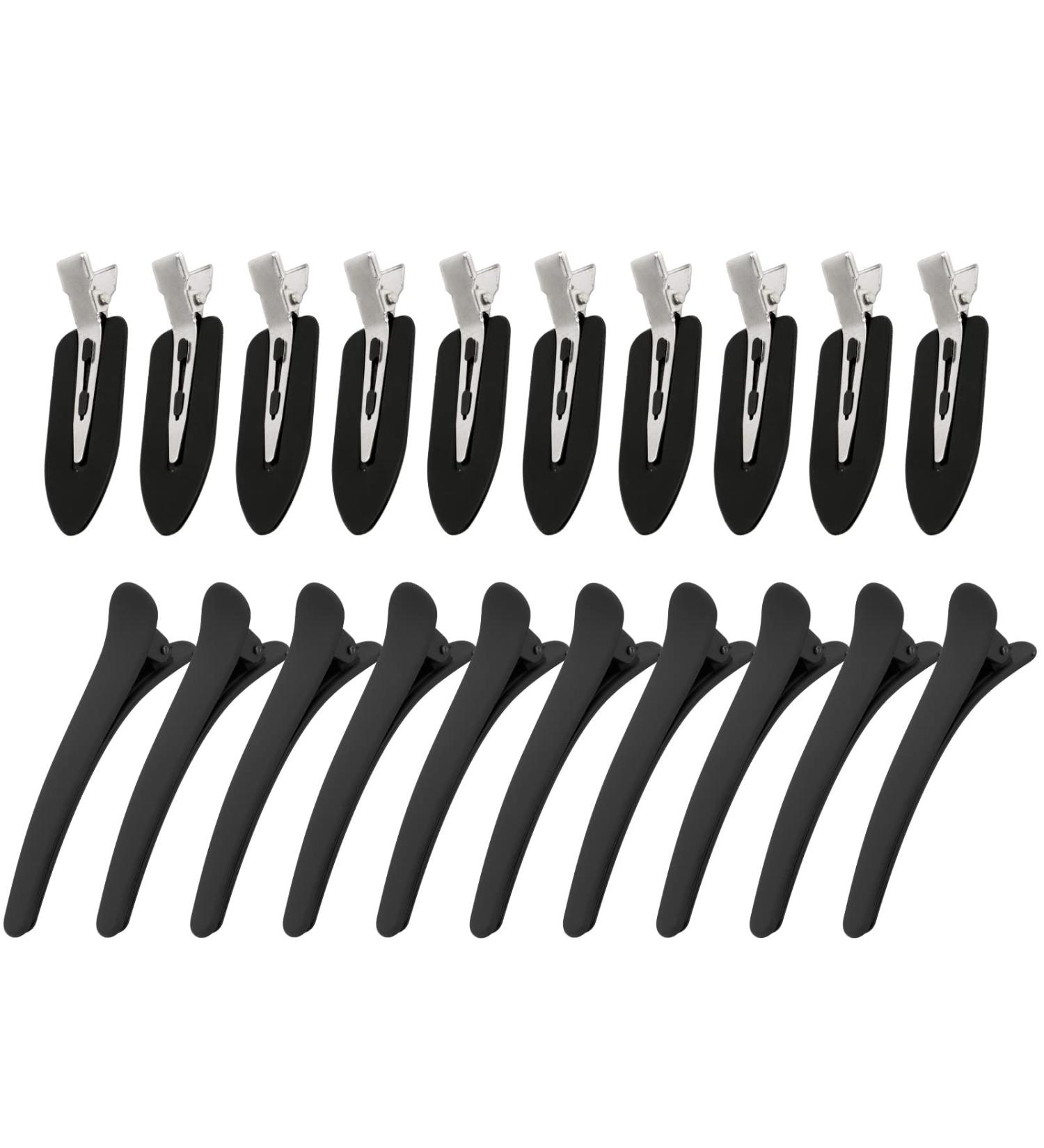 VELSCRUN 20 PCS Hair Clips for Styling Sectioning | No Dent Alligator Clips 3.1 Inch | Hair Barrettes Pins for Women and Girls | Hair Styling Accessories - Buy Online on SooperMarket.com