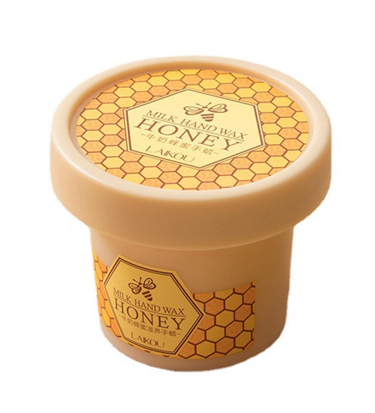 FACYNDE Hand Peeling - 120g Honey & Milk Handwax | Moisturizing Peeling Lotion for Hands & Feet Care - Buy Online on SooperMarket.com