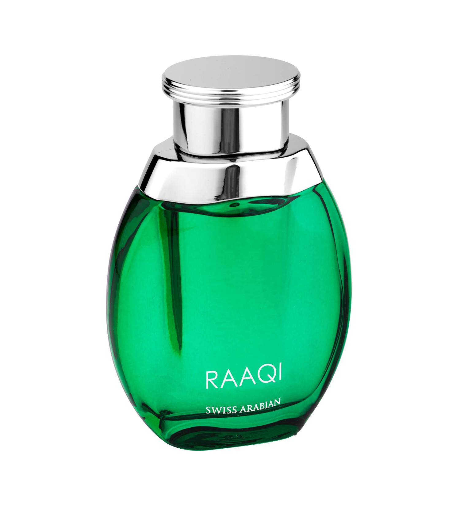 Swiss Arabian Raaqi - Luxury Products From Dubai - Long Lasting Addictive Personal EDP Spray Fragrance - Seductive Signature Aroma - 3.4 Oz - Buy Online on SooperMarket.com