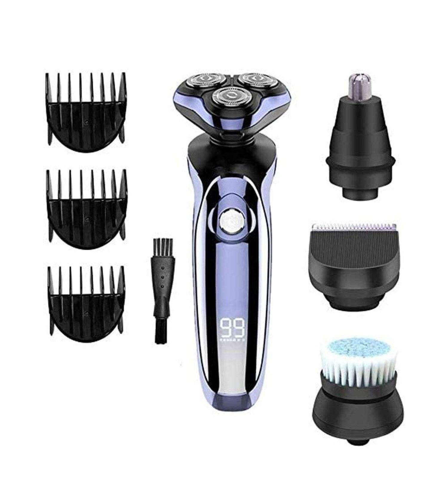 Premium Electric Shavers for Men | Waterproof Rotary Razors | Cordless & USB Rechargeable with Beard Trimmer - Buy Online on SooperMarket.com
