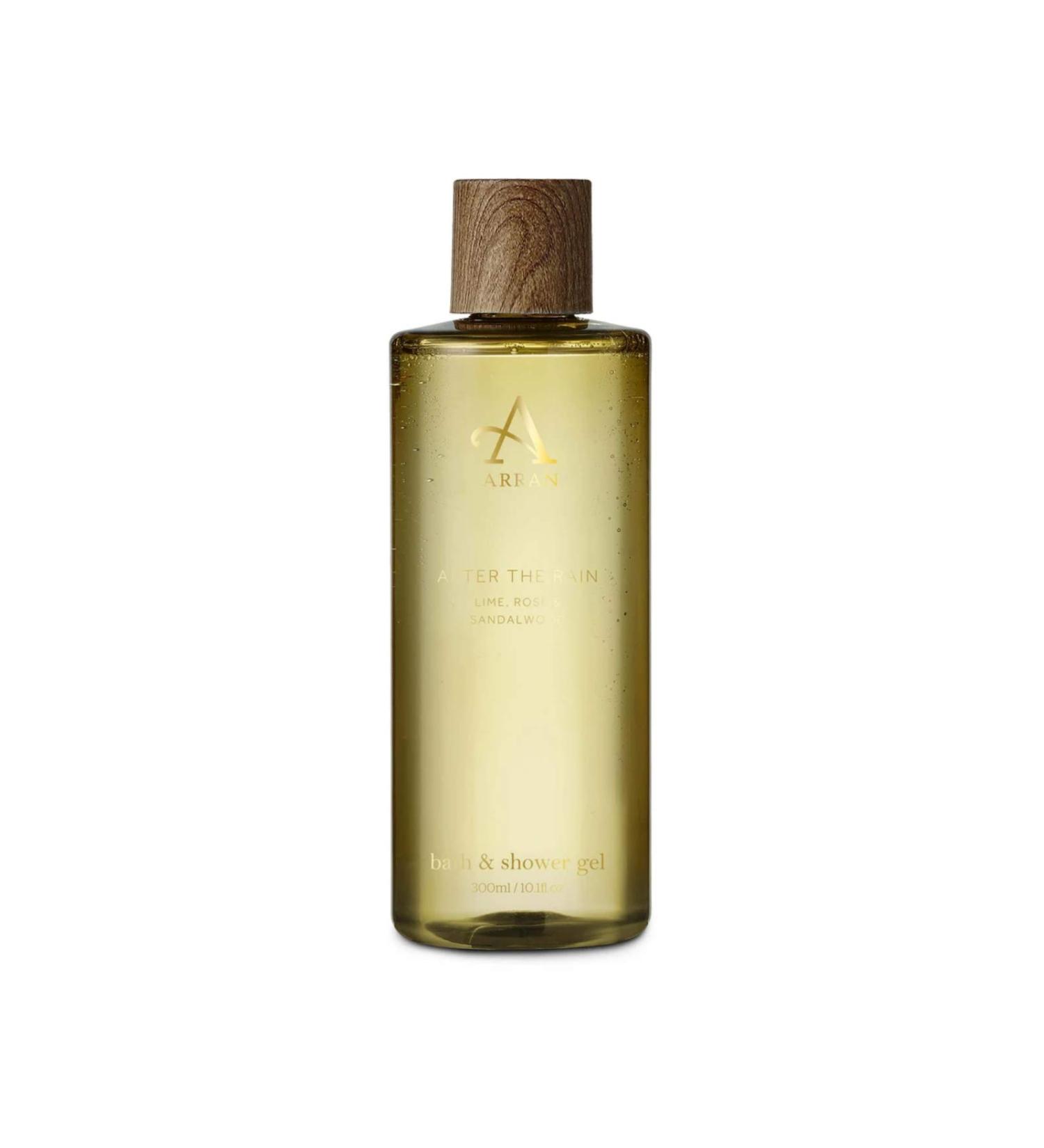 Lime Rose & Sandalwood Bath & Shower Gel 300ml by Arran - After The Rain - Buy Online on SooperMarket.com