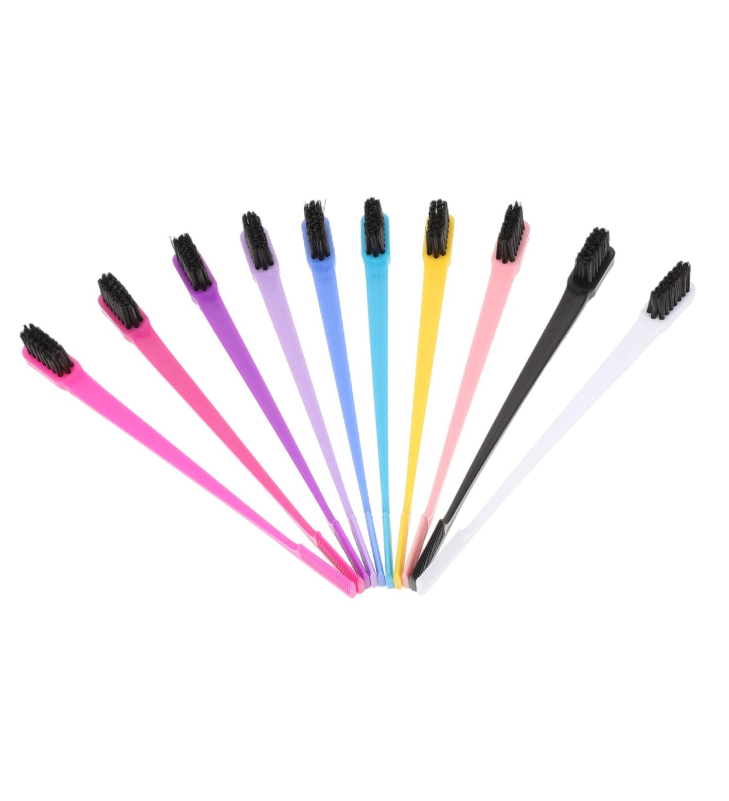 10pcs Eyebrow Brush Set - Beauty Tool Makeup Comb Lash & Eyelash Brush - Perfect for Flawless Brows & Lashes | International Shipping Available - Buy Online on SooperMarket.com