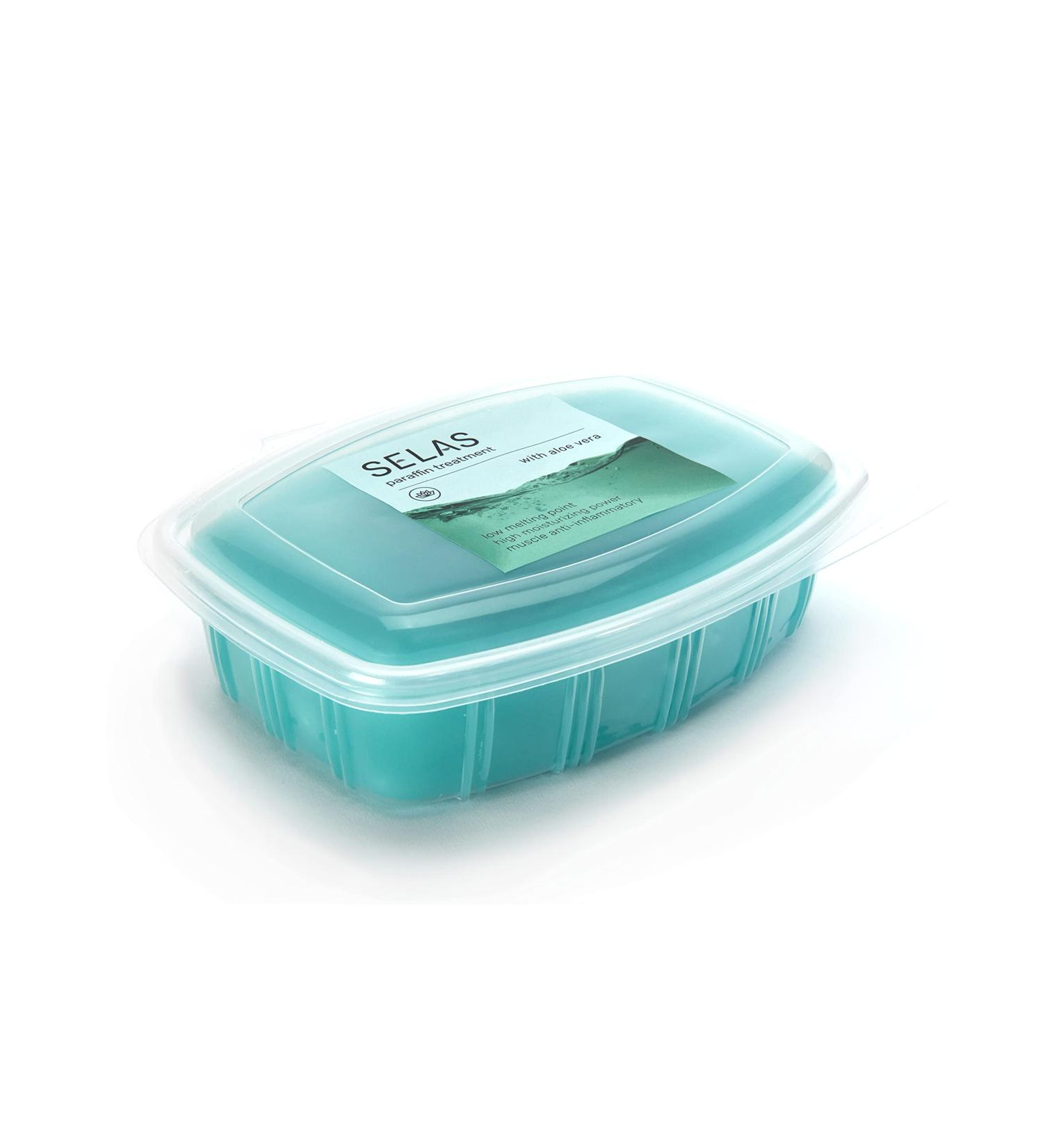 Selas 1.300 ml Paraffin Wax Bath for Aesthetic Hand and Foot Treatment - Aloe Vera (980 g) - Buy Online on SooperMarket.com
