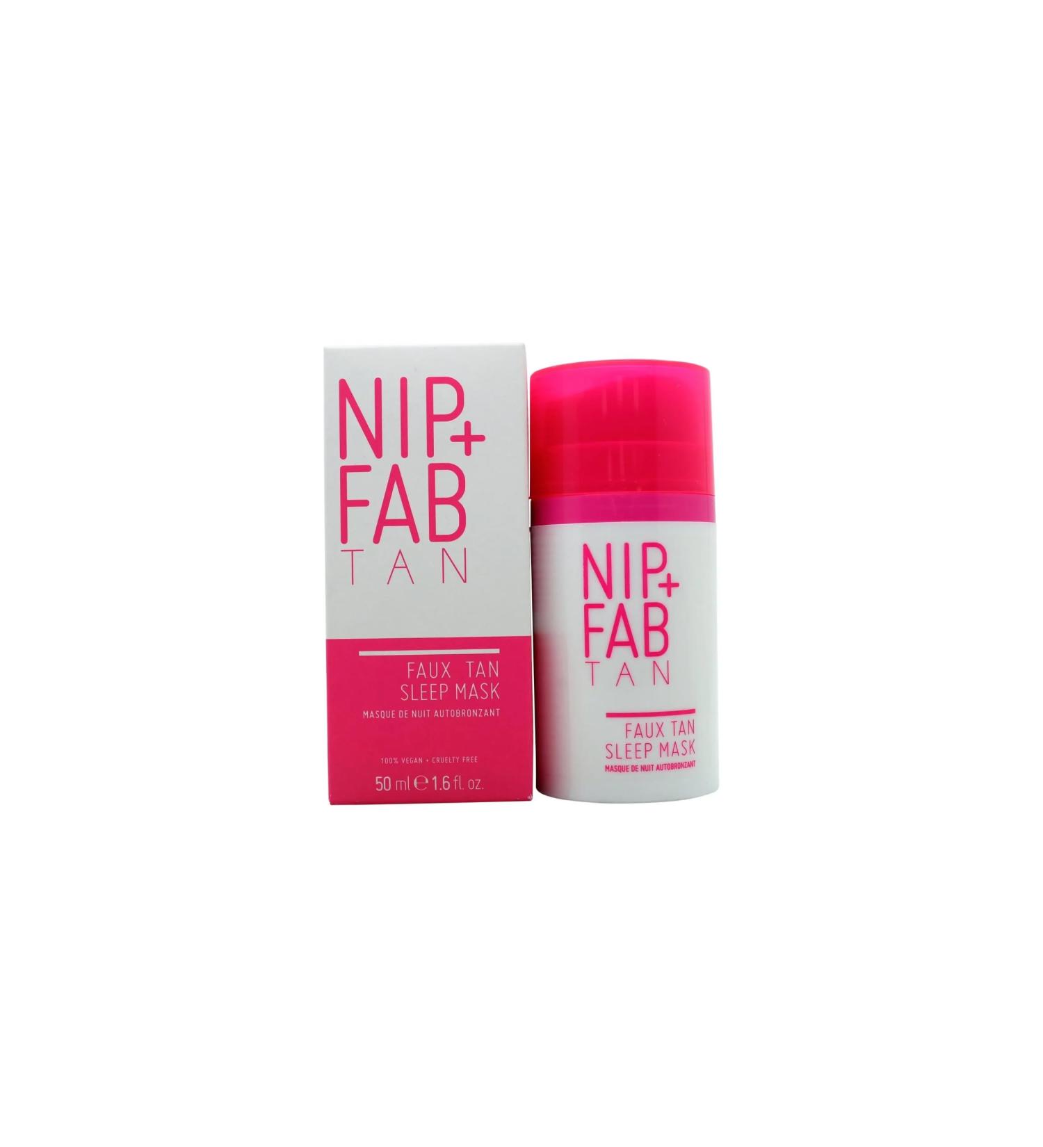 Vegan Nip+Fab Tan Faux Tan Sleep Mask 50ml Pink