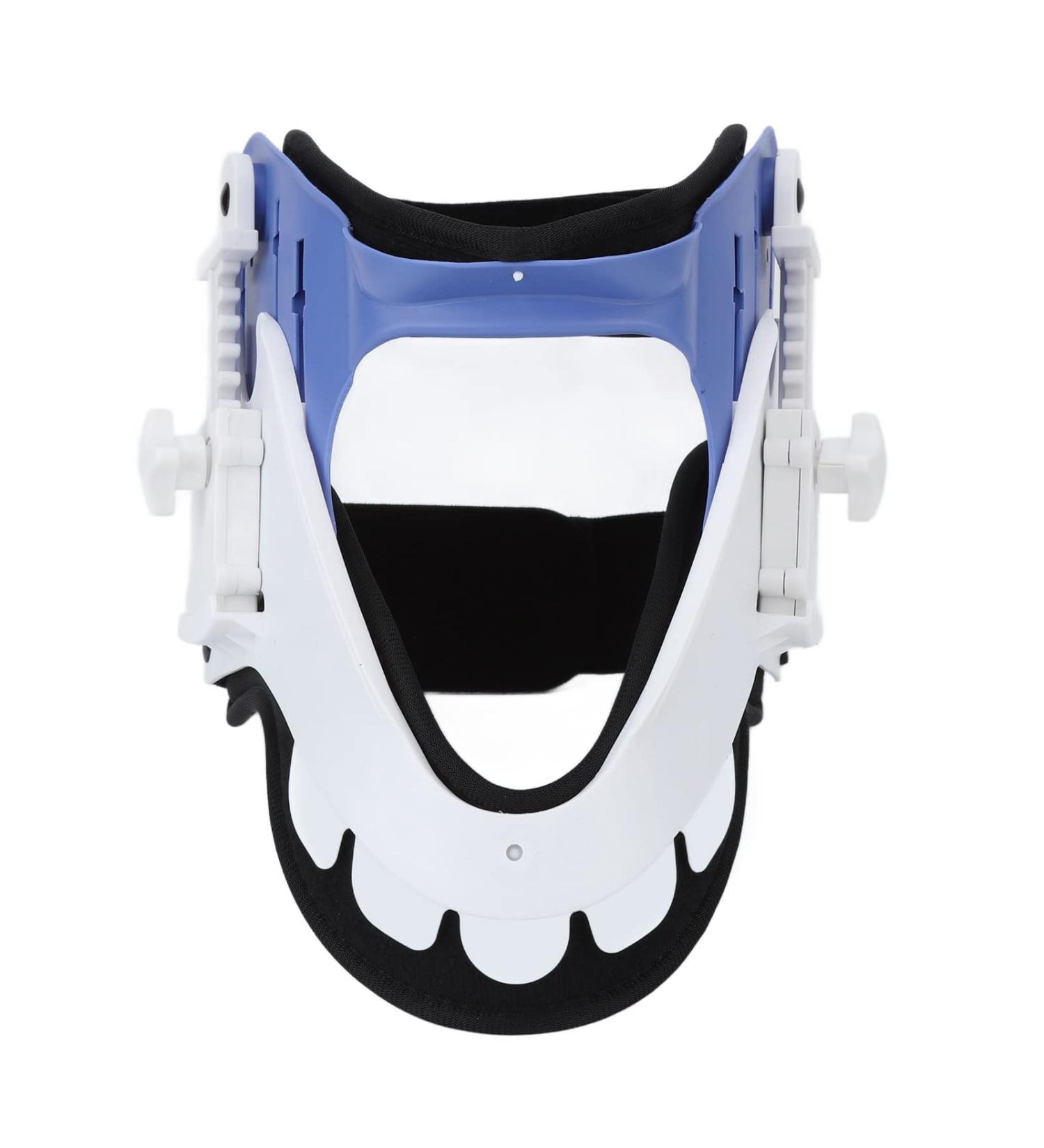 Neck Traction Device - 2 Button Adjustable Cervical Support for Home & Hospital | Breathable Neck Traction - Buy Online on SooperMarket.com