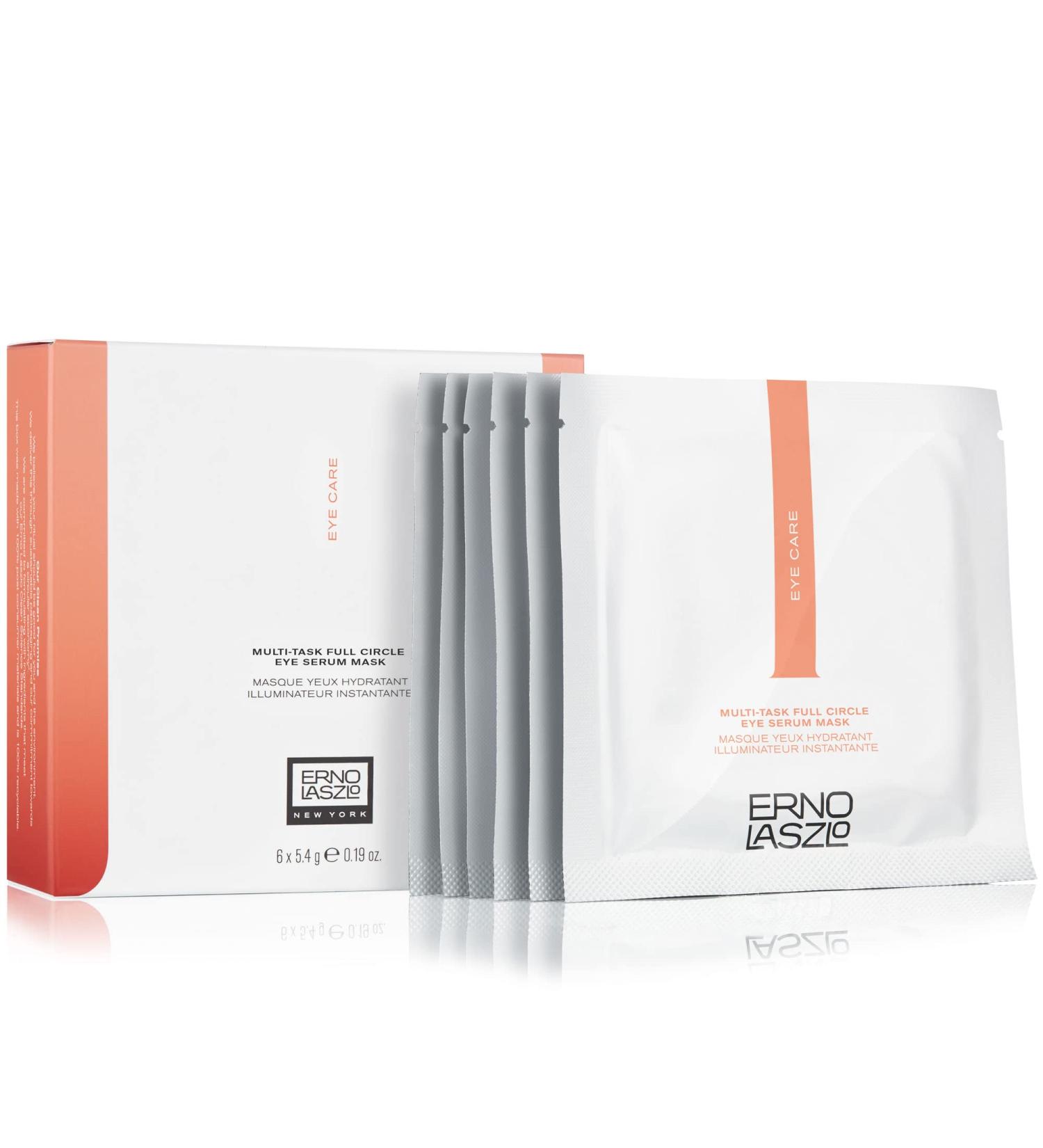 Erno Laszlo Multi-Task Eye Serum Mask - Hydrating Hydrogel Patches for Smooth Skin - Reduce Puffiness - 6 Pack - Buy Online on SooperMarket.com