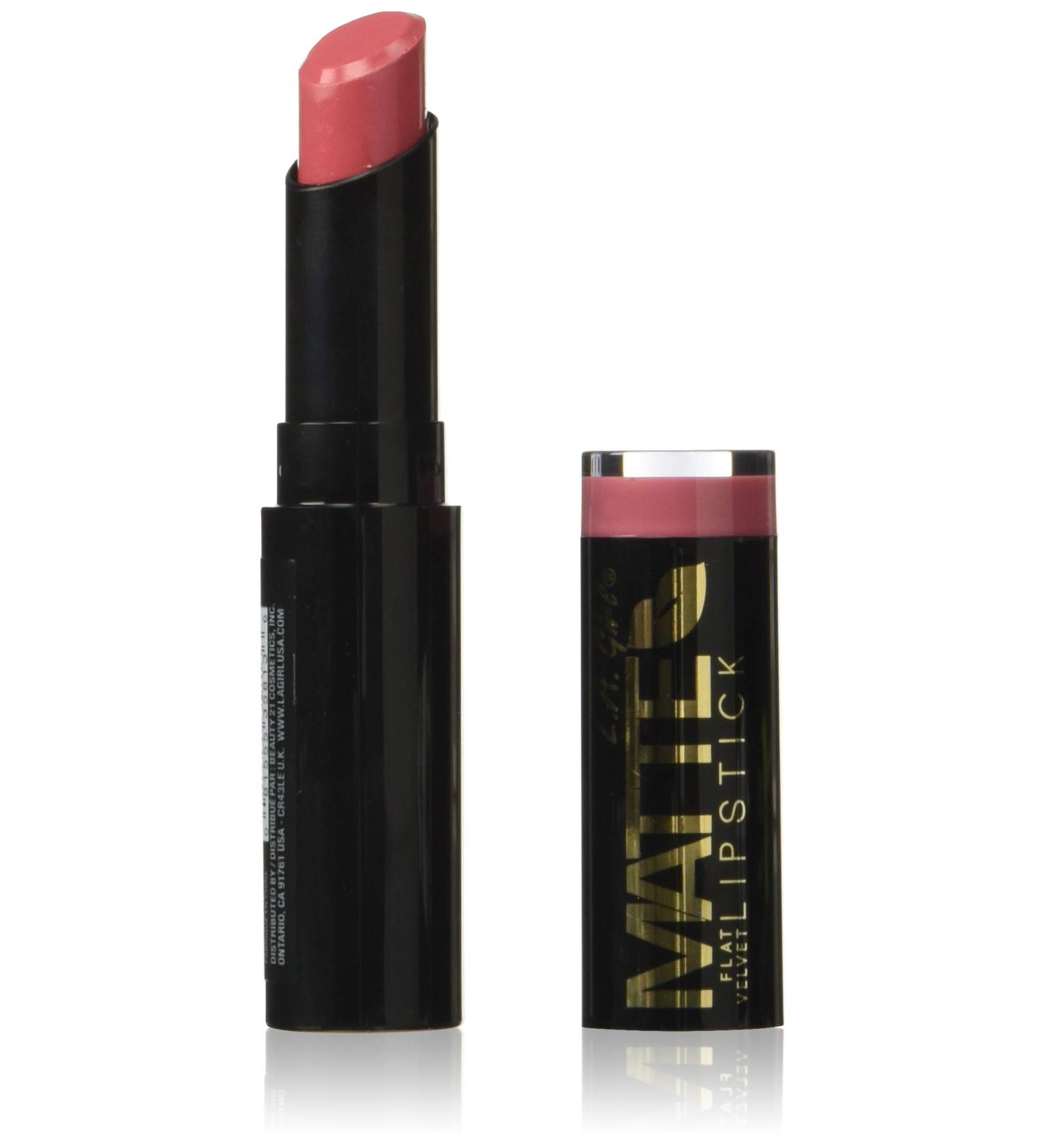 L.A. Girl Hush Matte Flat Velvet Lipstick - 0.10 oz Perfect Shade for All Skin Types - Buy Online on SooperMarket.com