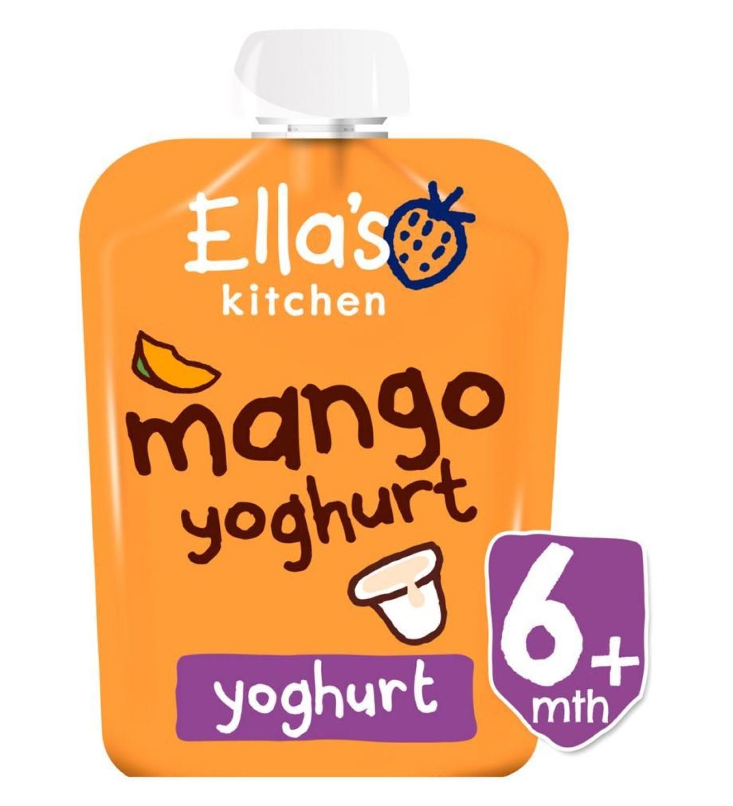 Ella's Kitchen Mango Yummy Yoghurt Greek Style from 6+ Months 90g